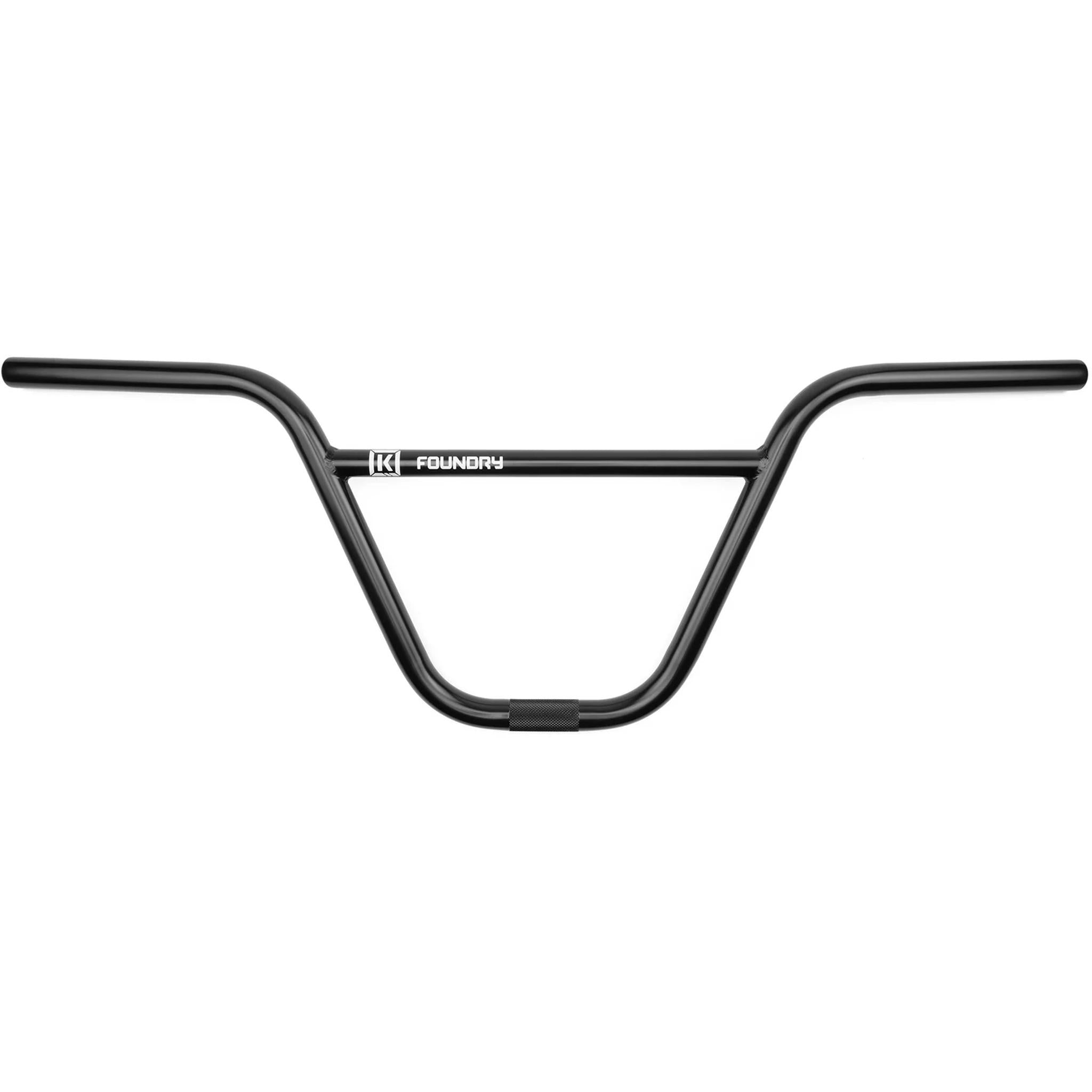 Kink Foundry 2-Piece ED BMX Handlebars 9.25'' Black