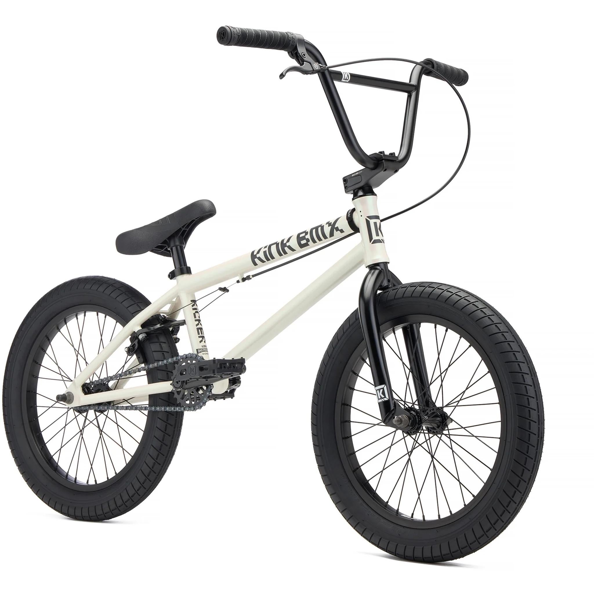Kink Kicker 18'' BMX Bike Glacier White