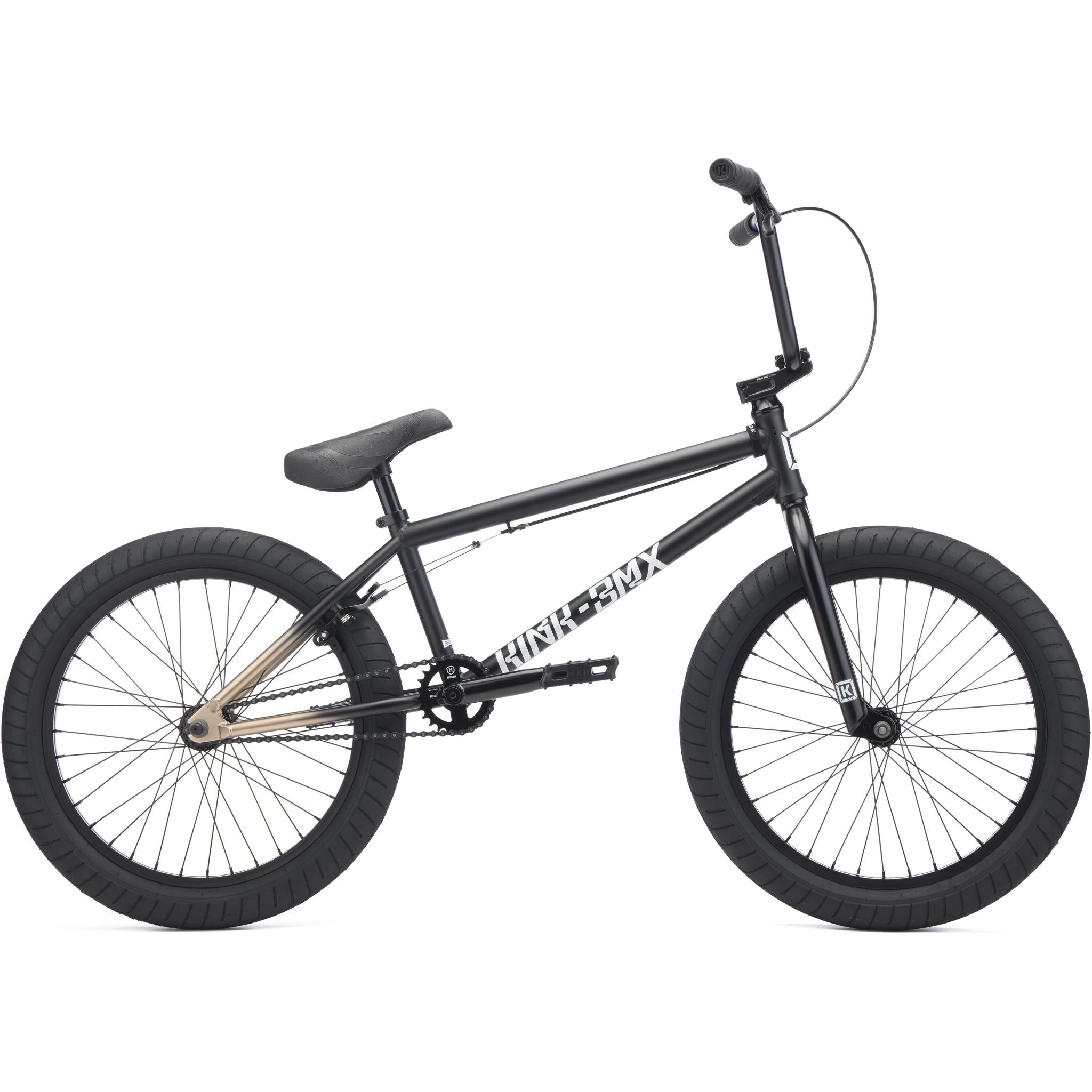 Kink Launch 20'' BMX Bike Black Gold