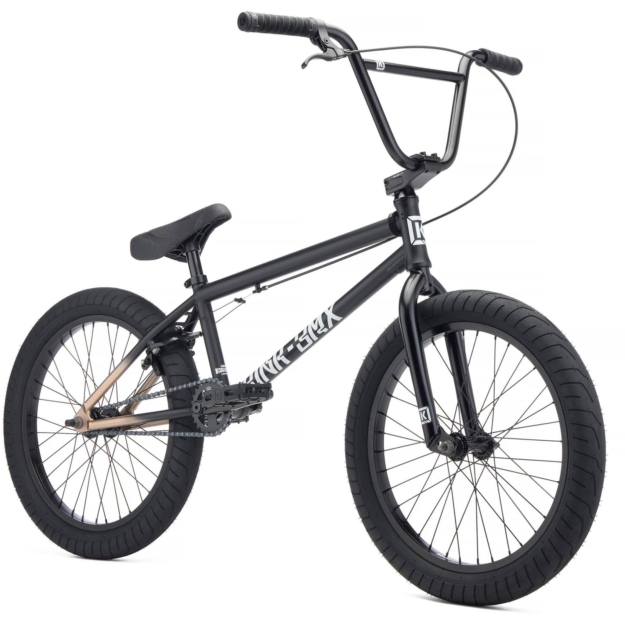Kink Launch 20'' BMX Bike Black Gold – 99 Bikes