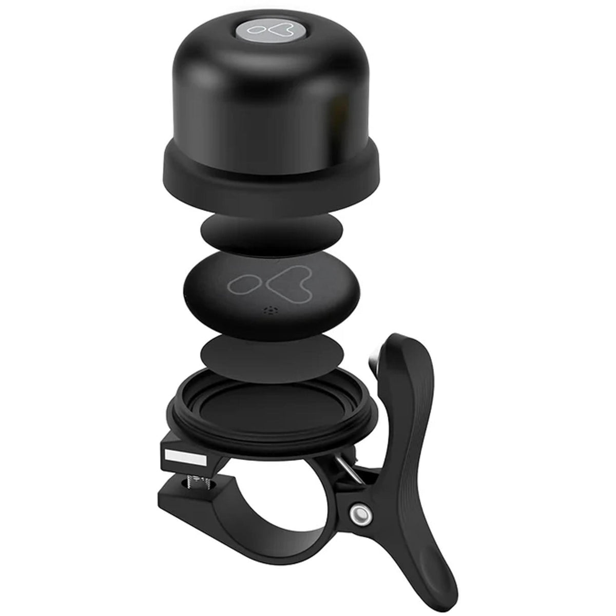Klip Ride Track Bell Bike Tracker Black