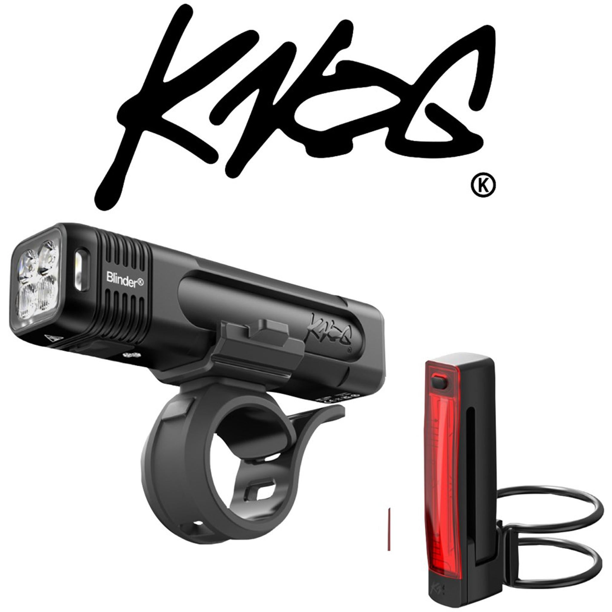 Knog Blinder/Plus 700/20 Lumens USB Light Set