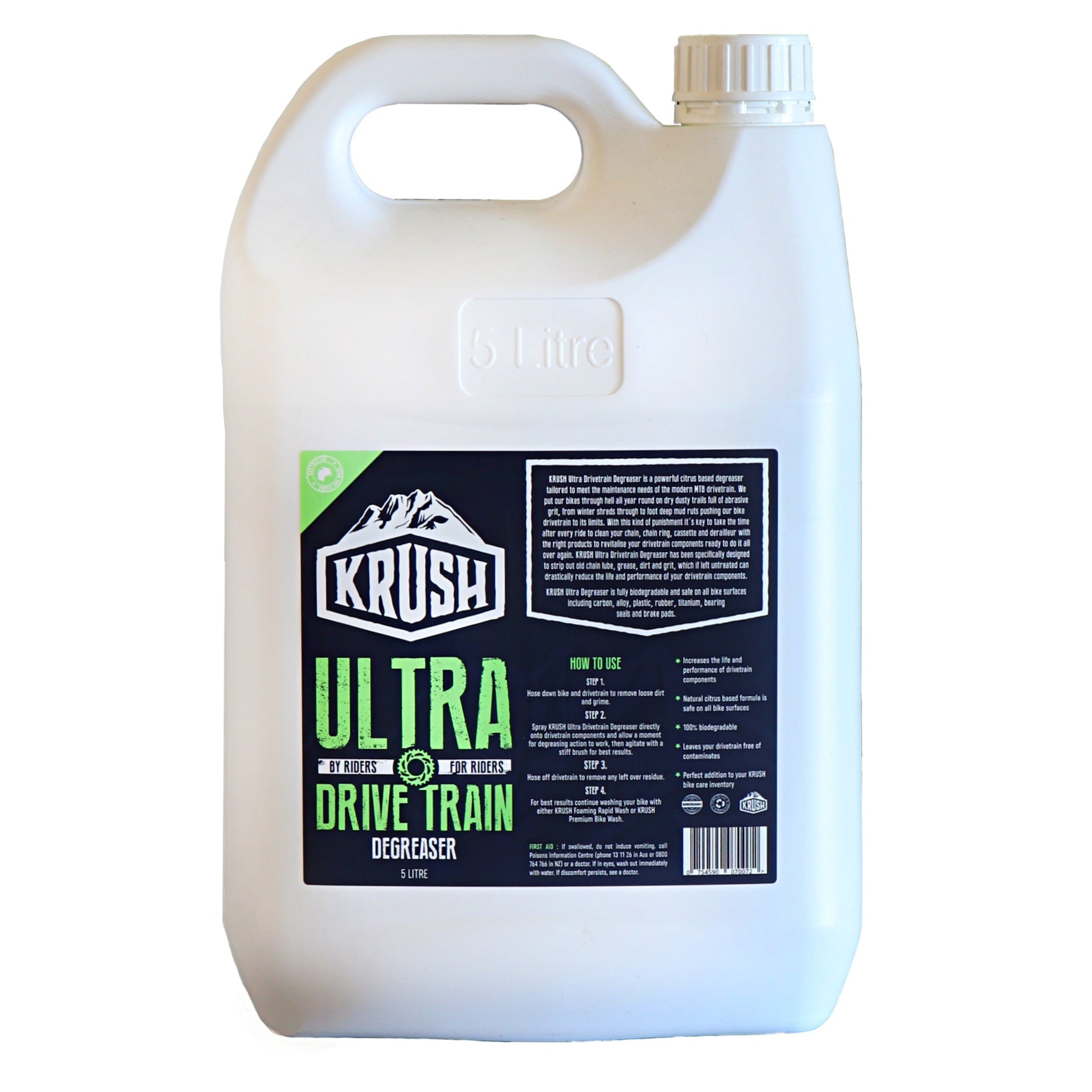 Krush_Ultra_Drivetrain_Degreaser_5L
