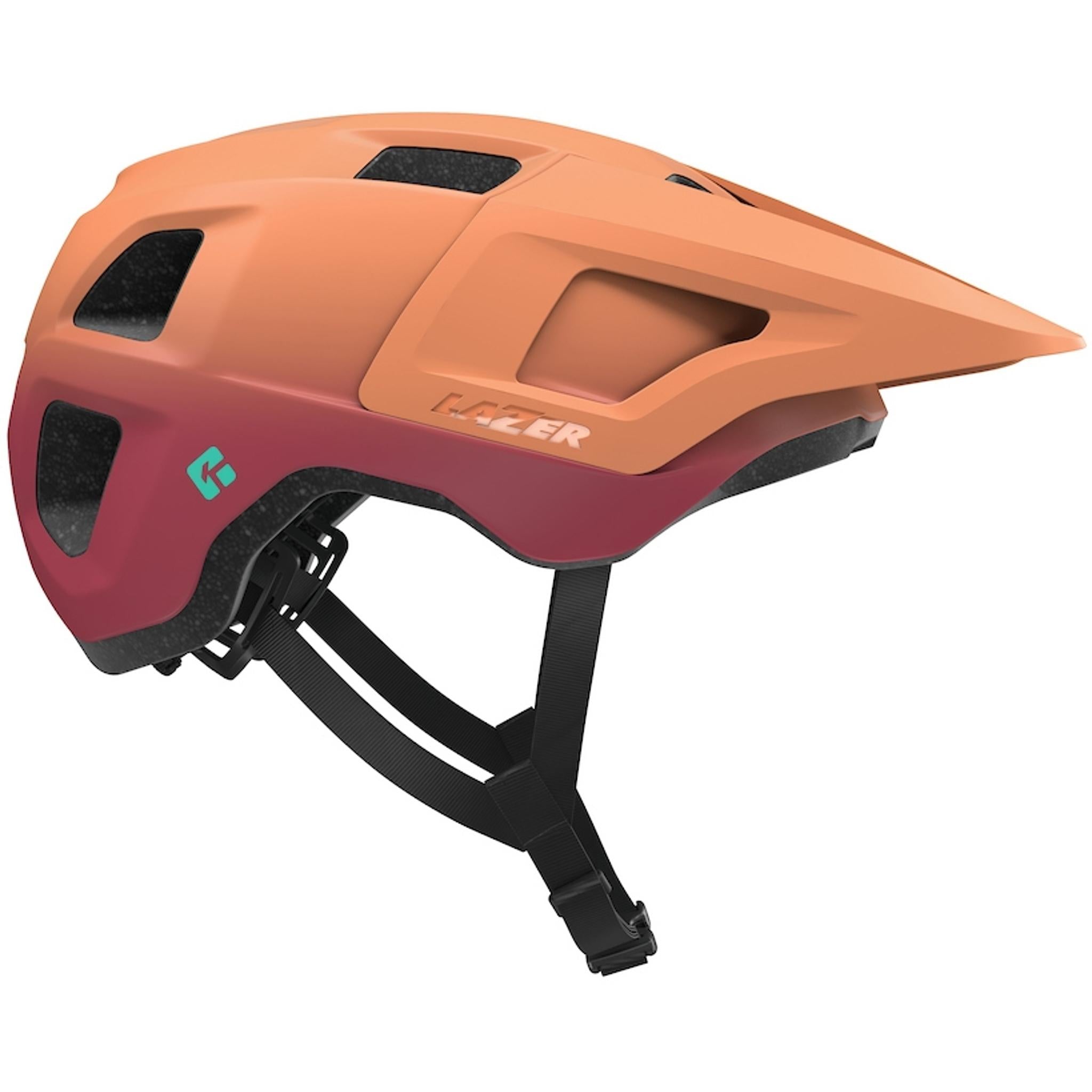 Lazer Finch Kineticore MTB Helmet Sedona Red