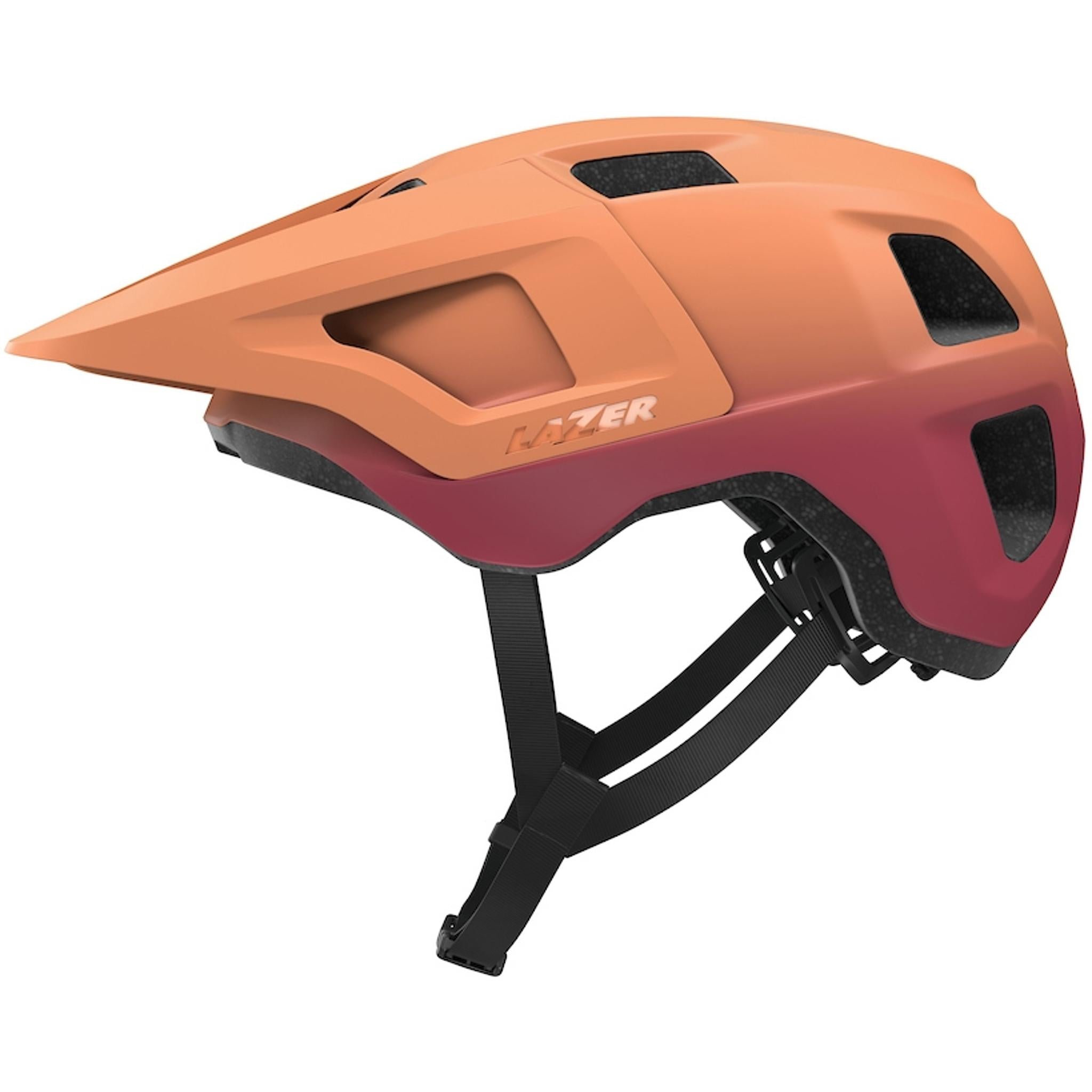 Lazer Finch Kineticore MTB Helmet Sedona Red