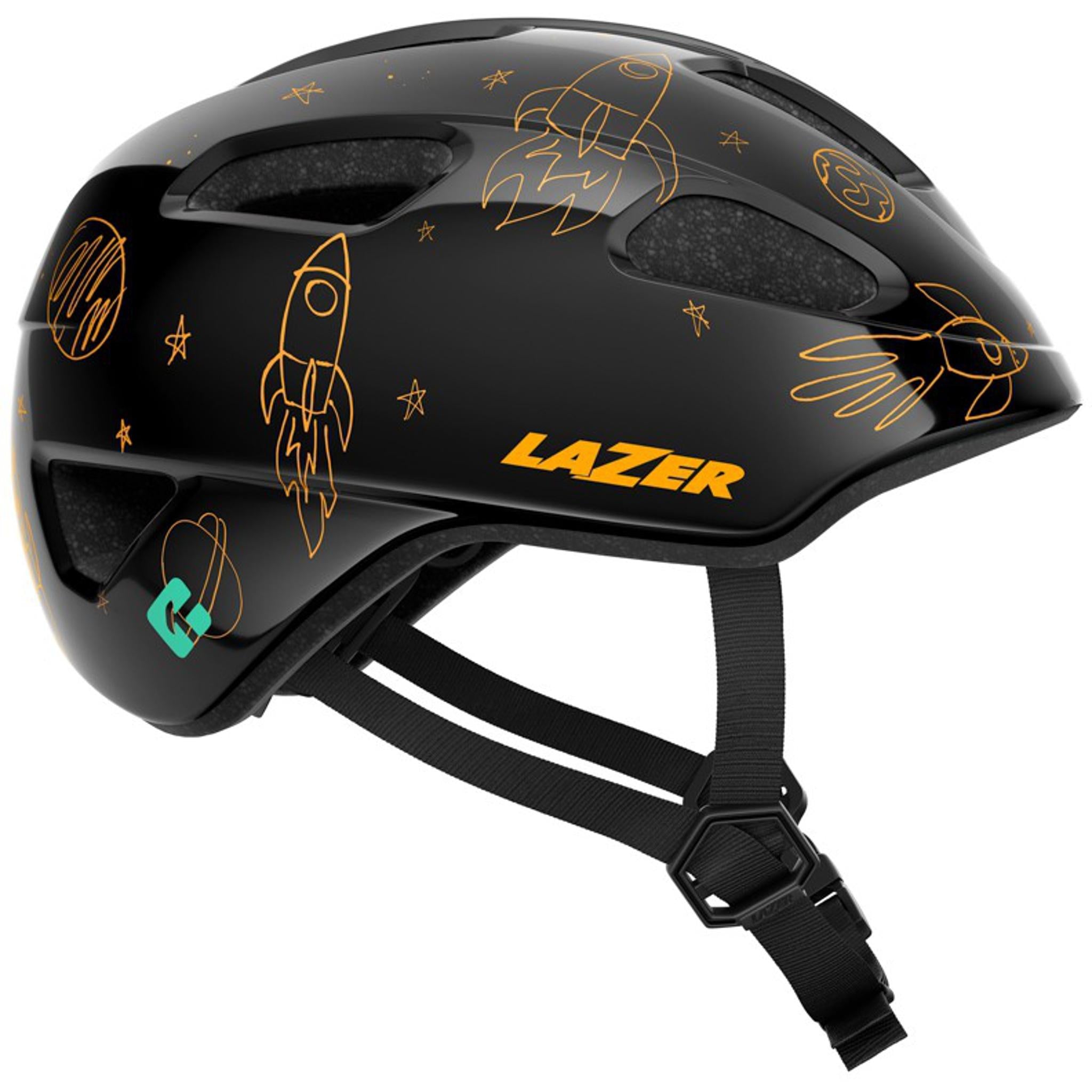 Lazer PNut 2.0 Kineticore Toddler Helmet Flying Rockets UNI 46-52cm