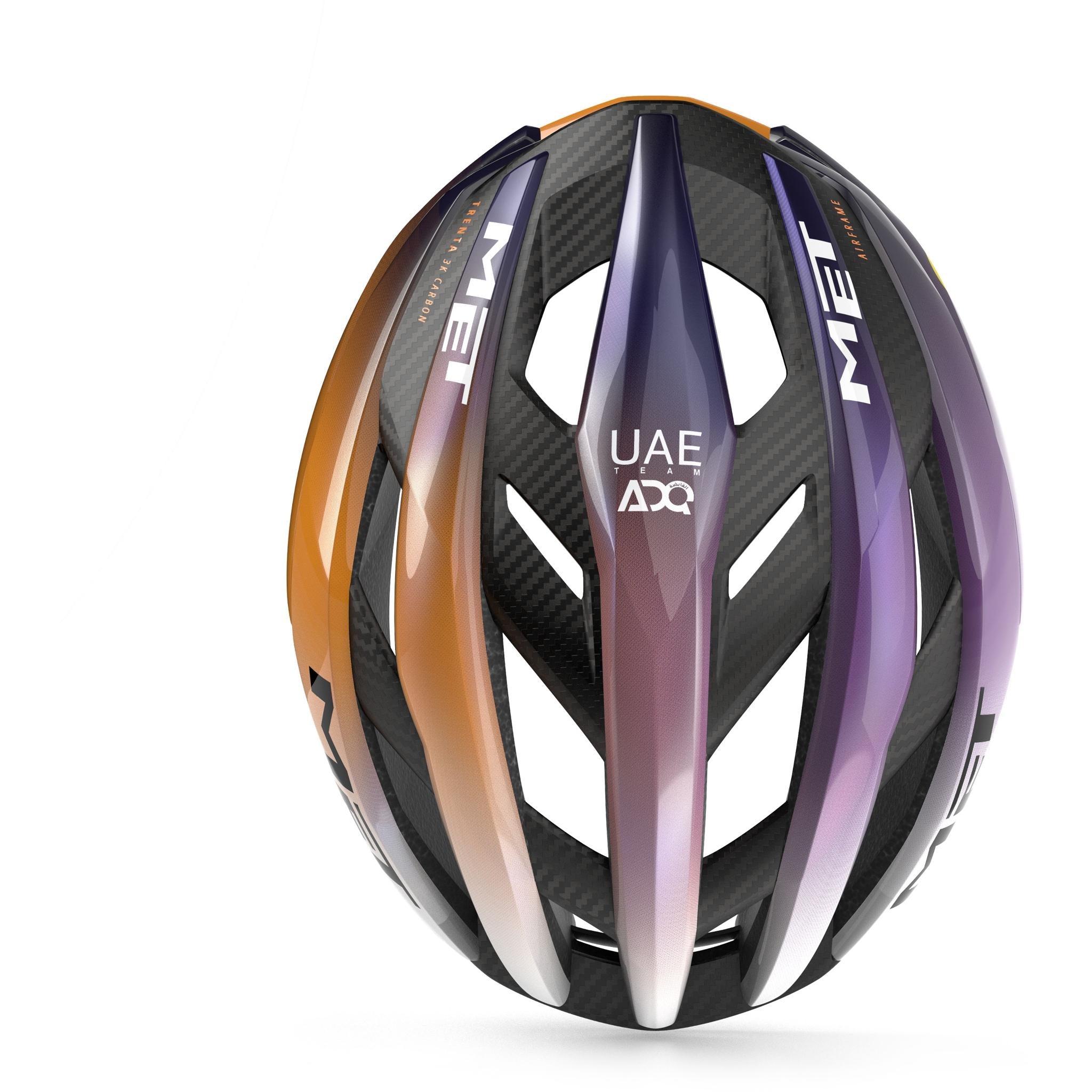 MET Trenta 3K Carbon MIPS Road Helmet UAE Team ADQ Edition