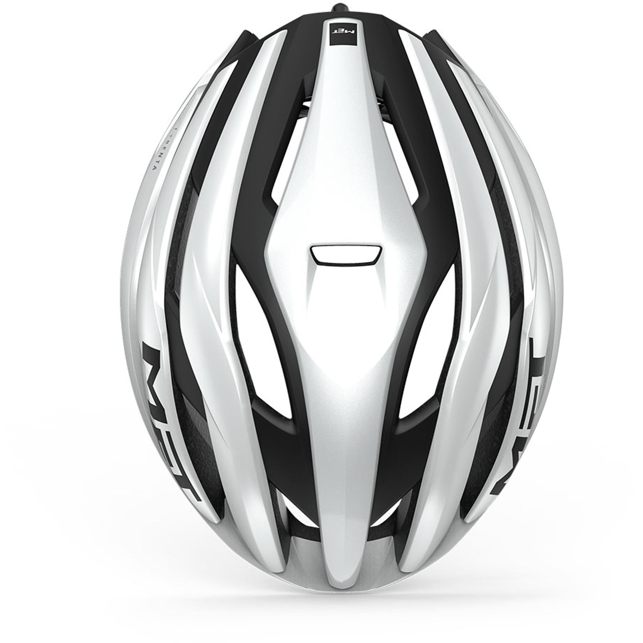 MET Trenta MIPS Road Helmet White Black Matt Glossy