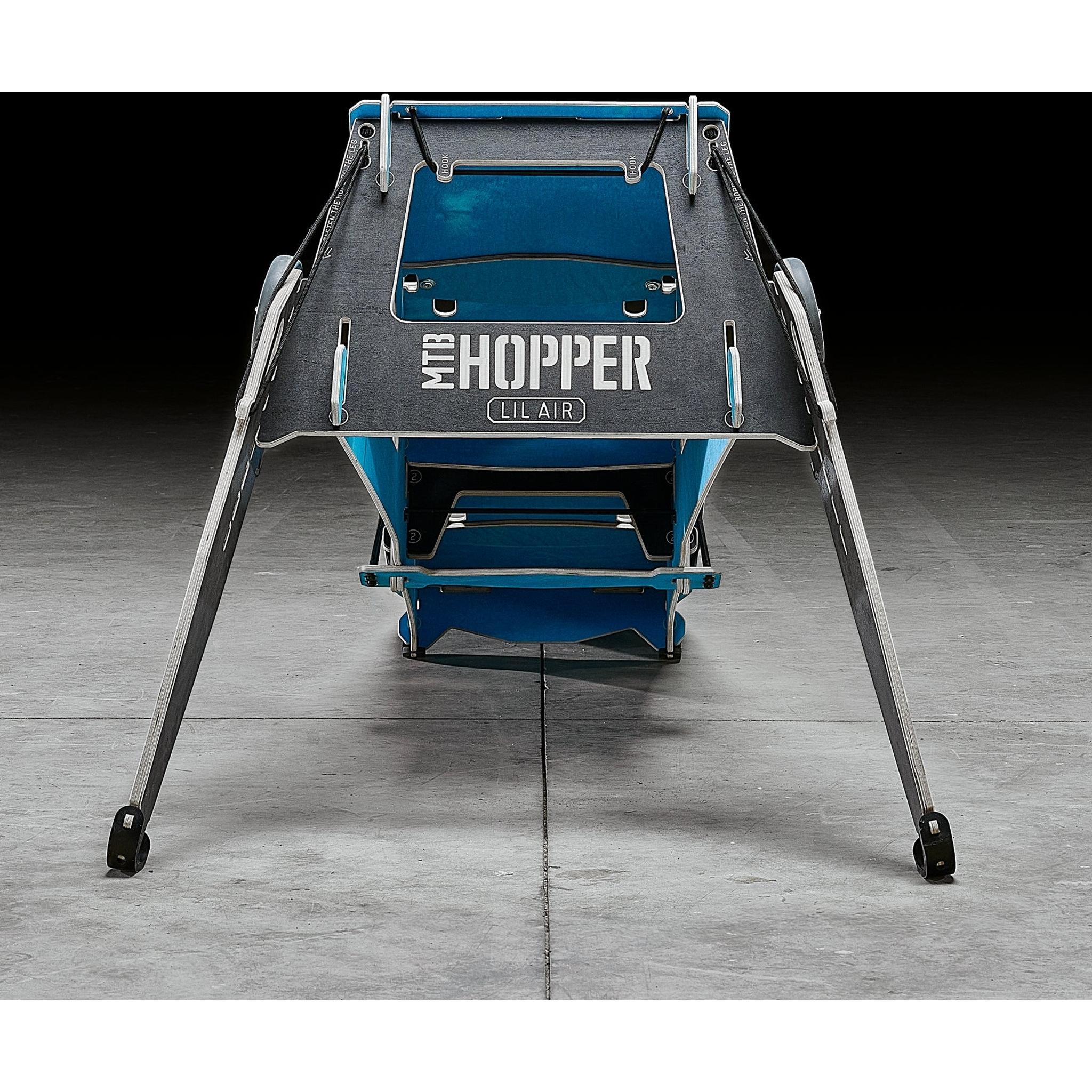MTB Hopper LIL AIR Portable Folding Bike Jump Ramp Blue