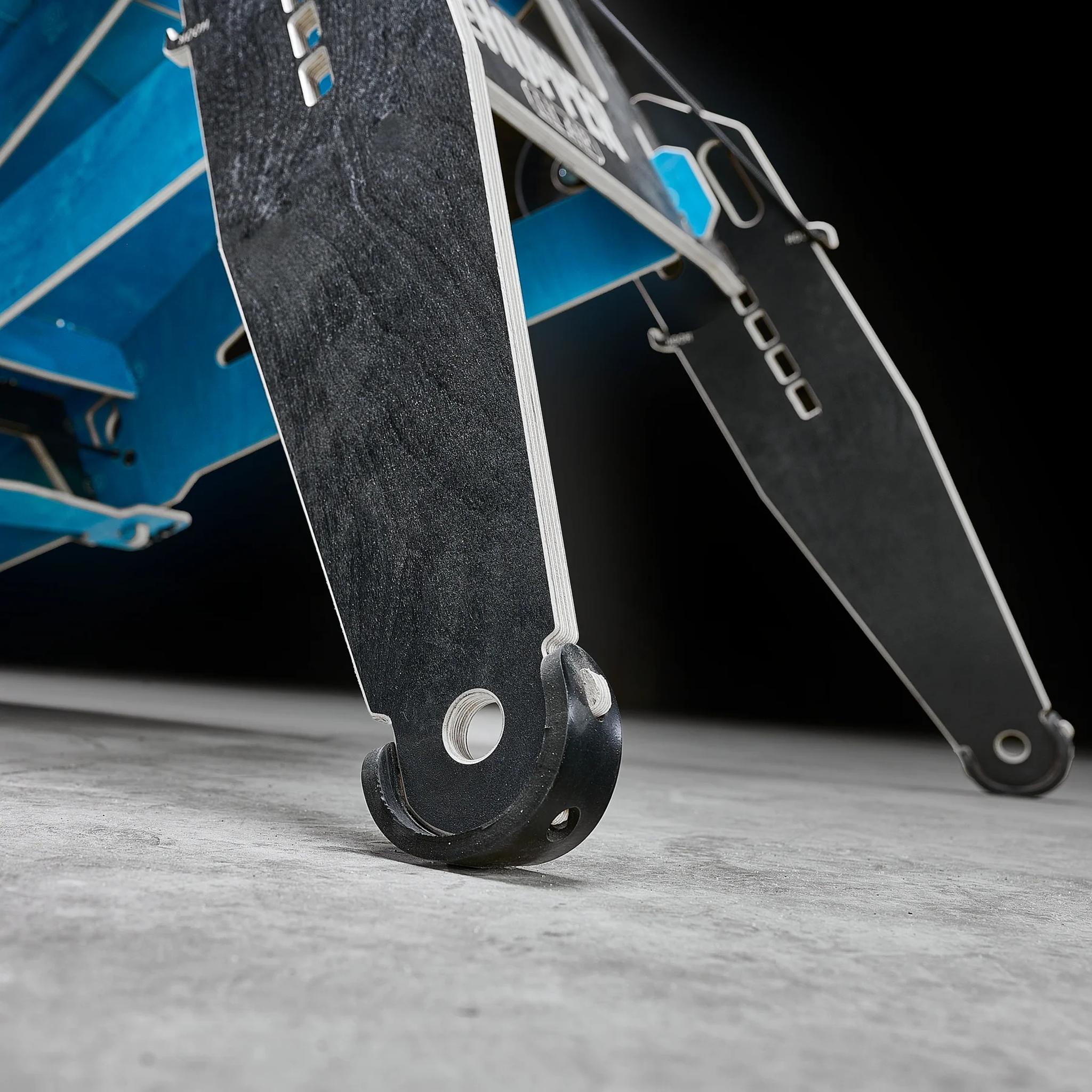 MTB Hopper LIL AIR Portable Folding Bike Jump Ramp Blue