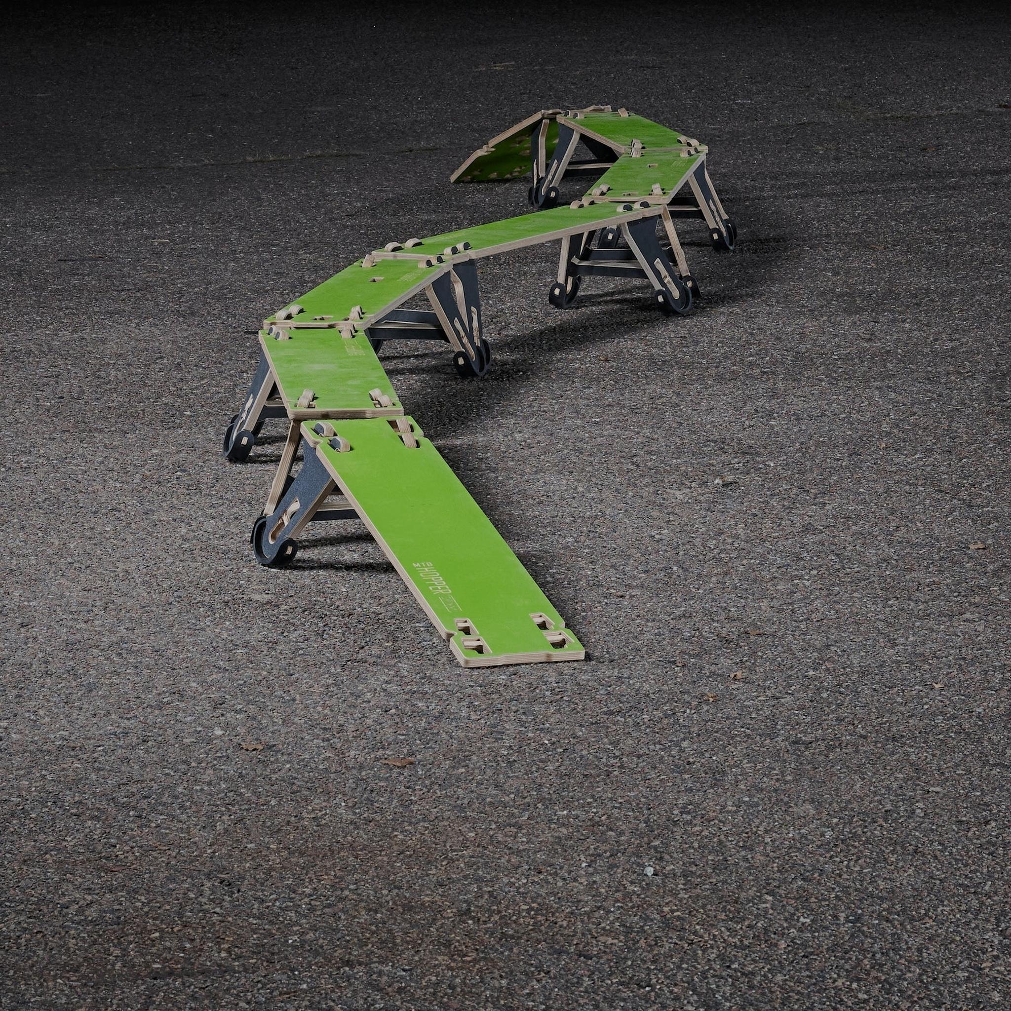 MTB Hopper SKINNY Bike Balance Trainer Green