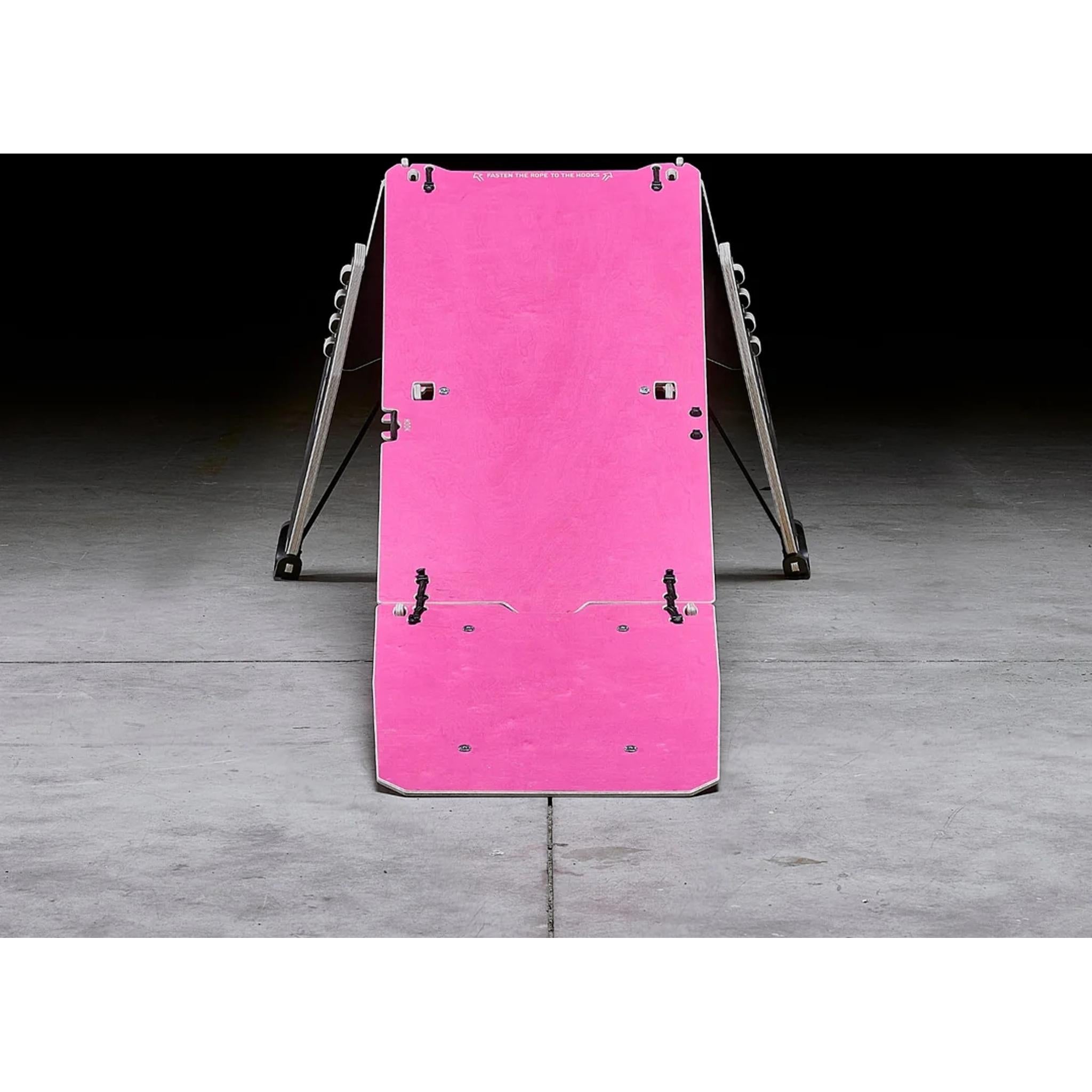 MTB Hopper STREET Portable Folding BMX Jump Ramp Pink