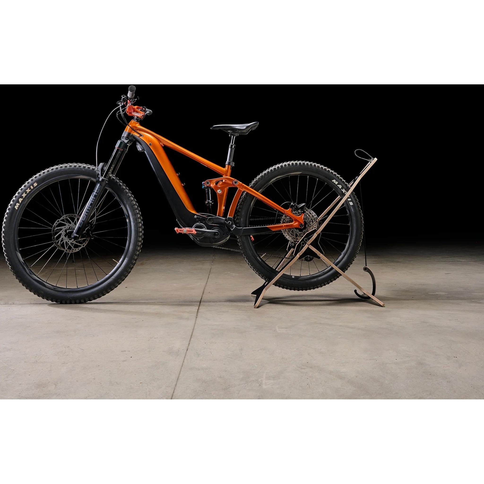 MTB Hopper VERTICAL Portable Folding Bike Stand Black