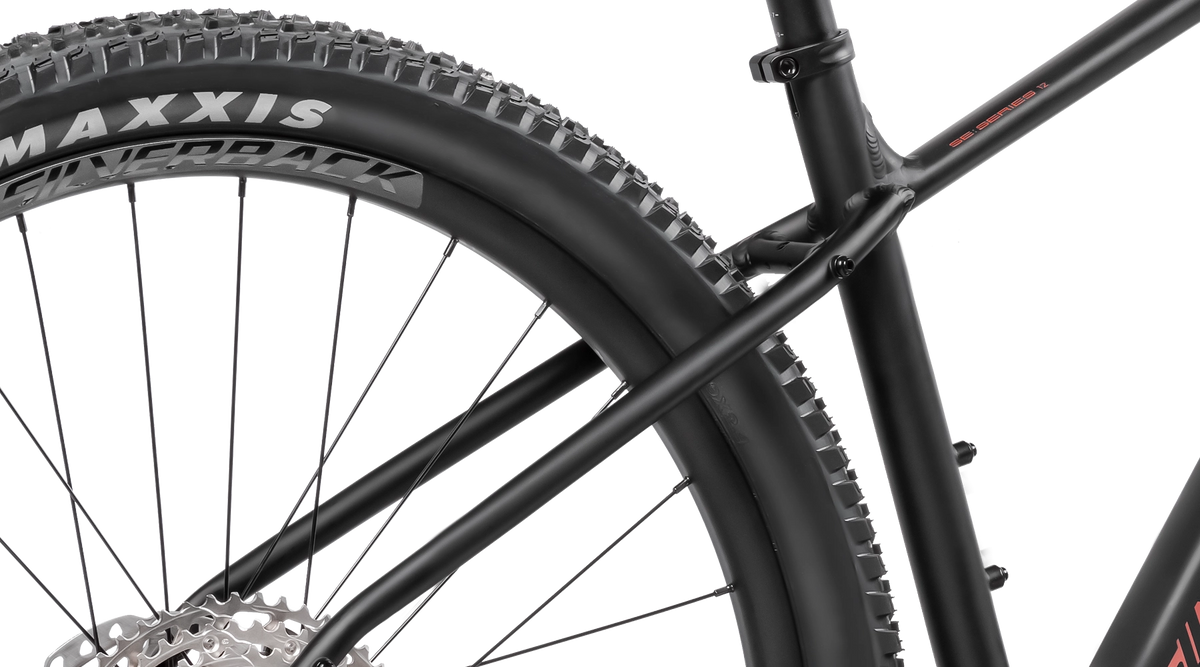 Silverback SE Series 12 Hardtail Trail Bike Blackout Blaze