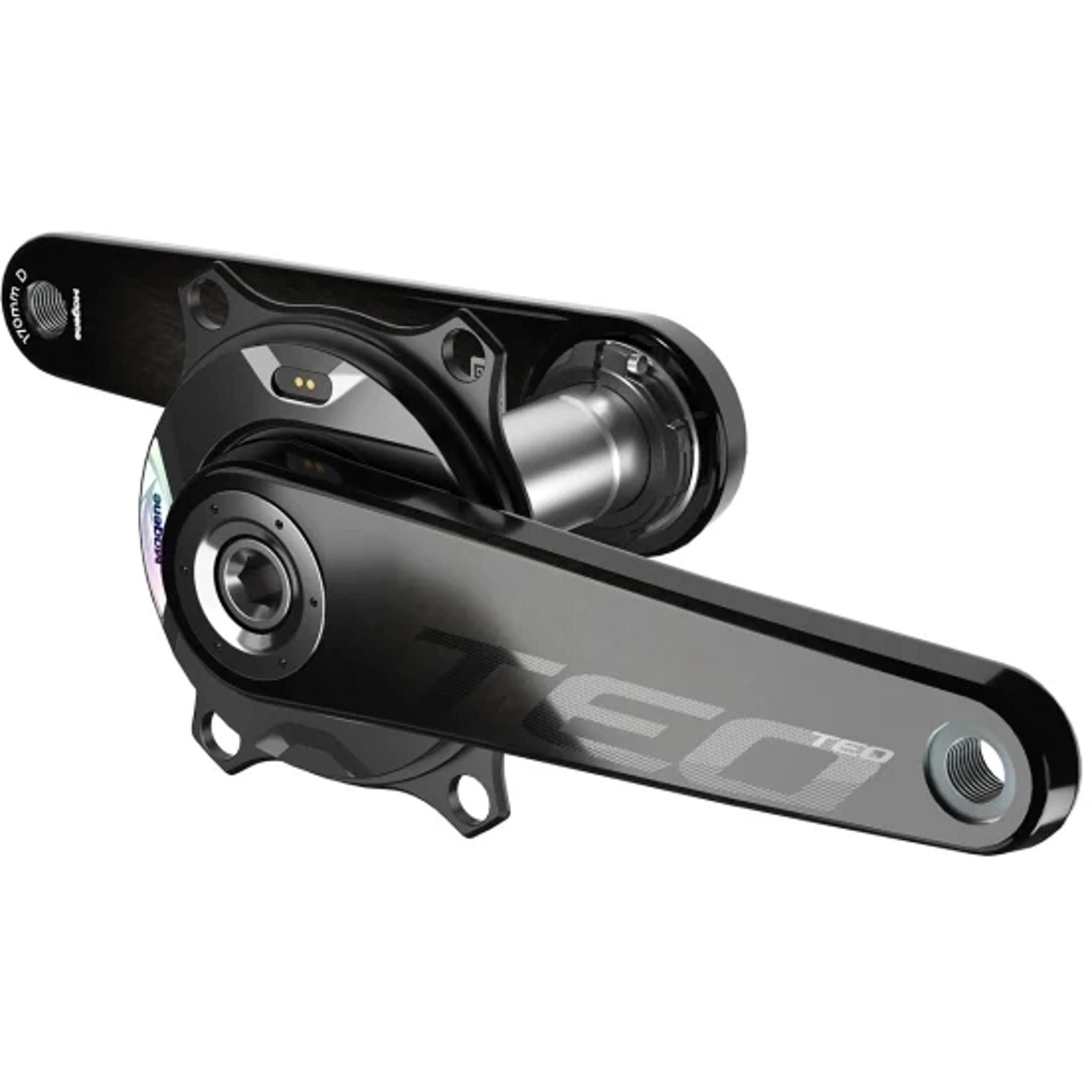 Magene TEO P515 Power Meter Carbon Crankset 165mm Black