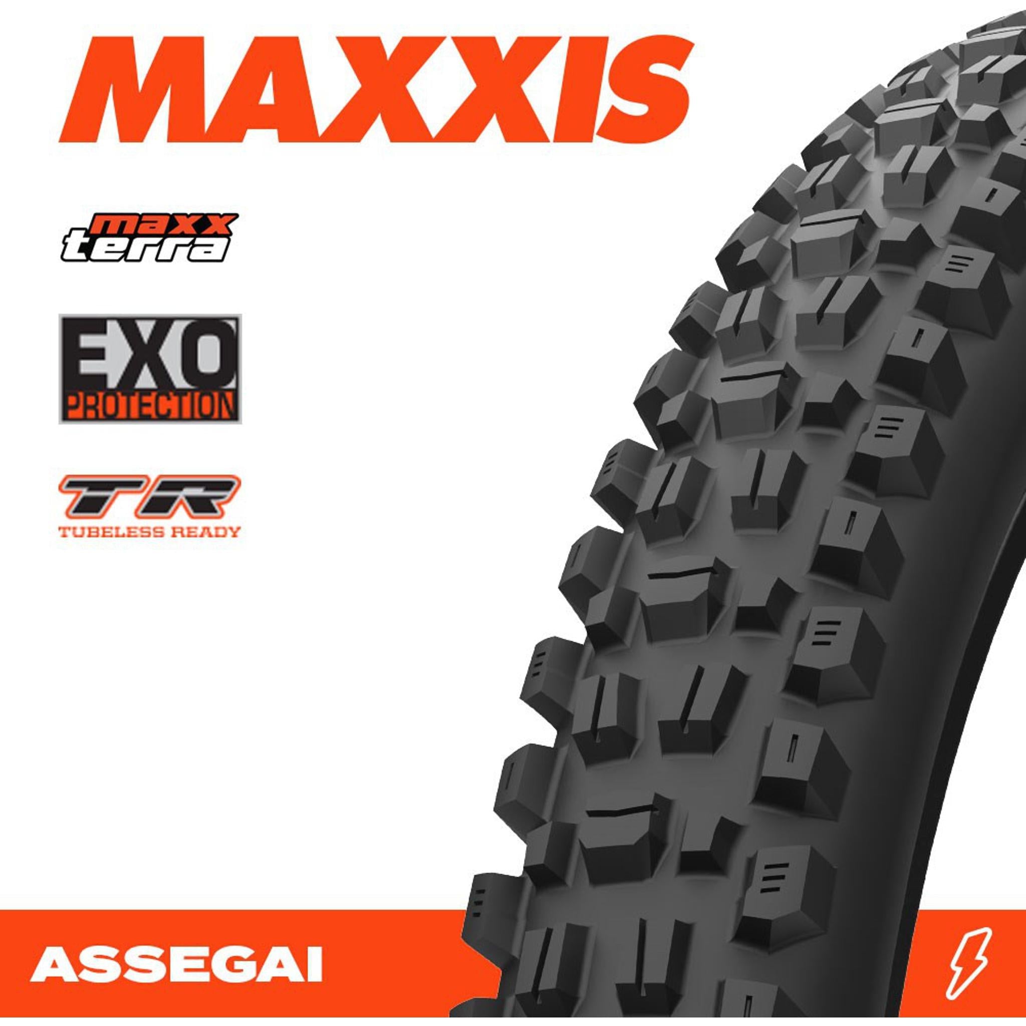 Maxxis Assegai TR WT 3C MaxxTerra EXO Folding MTB Tyre 27.5x2.5''