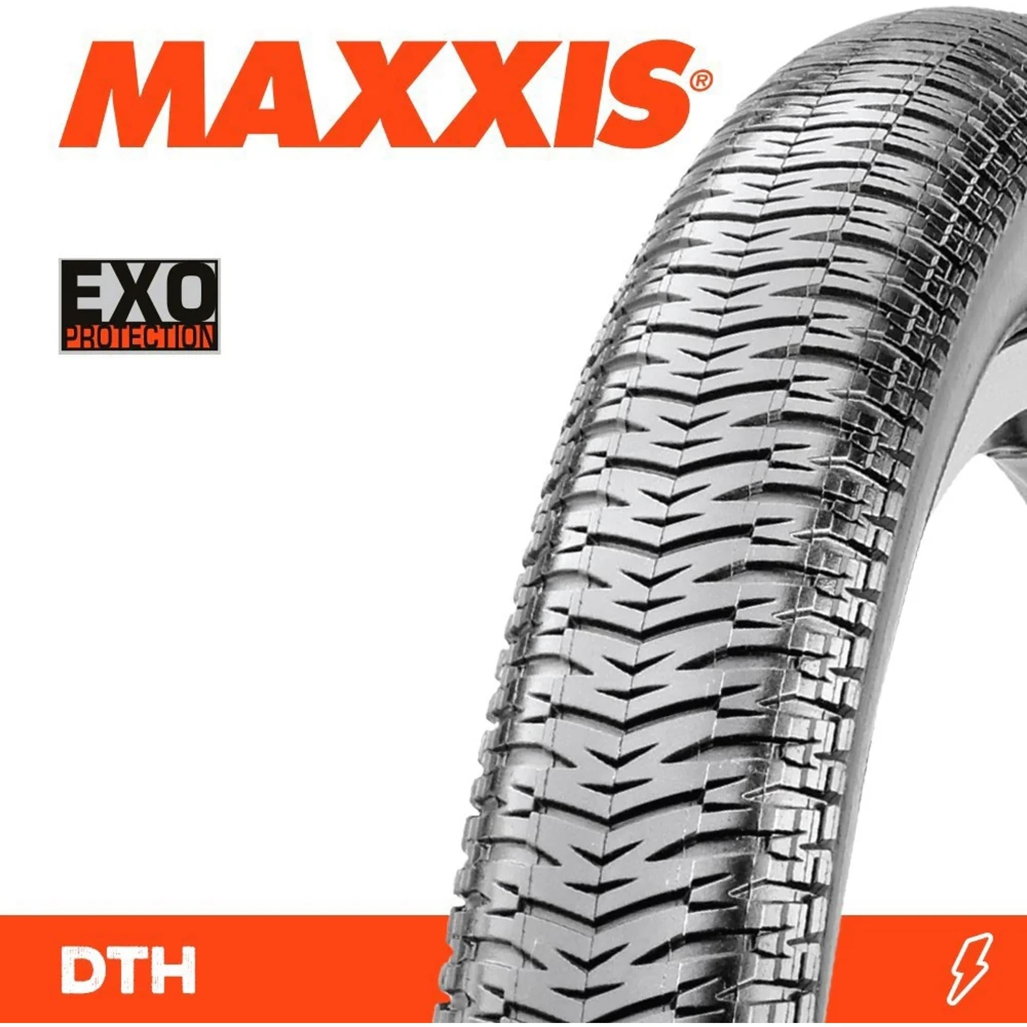 Maxxis DTH EXO 120TPI Folding BMX Tyre 20 x 1.95'' Black