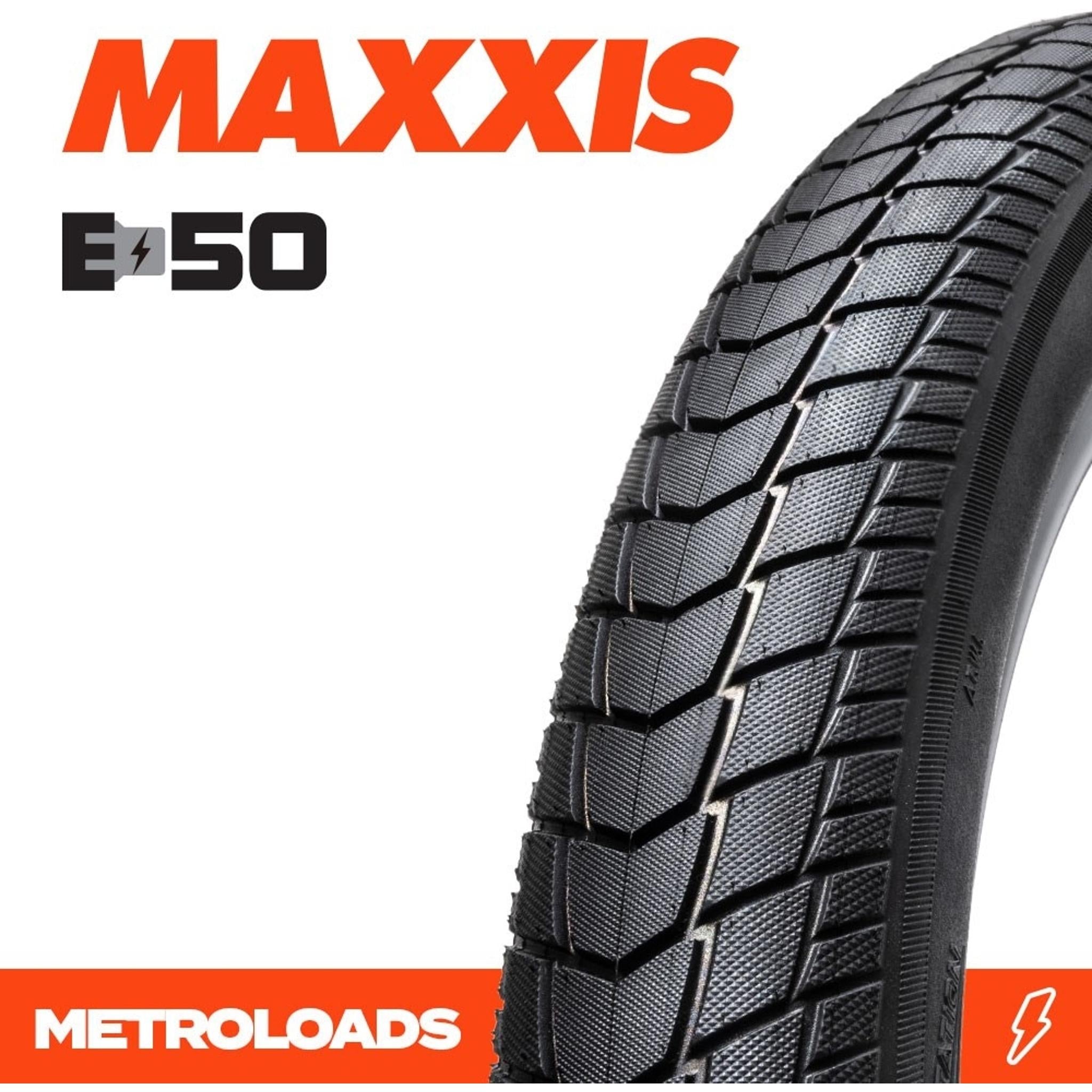 Maxxis Metroloads 60TPI E-50 Wire Bead MTB Tyre 27.5 x 2.15''