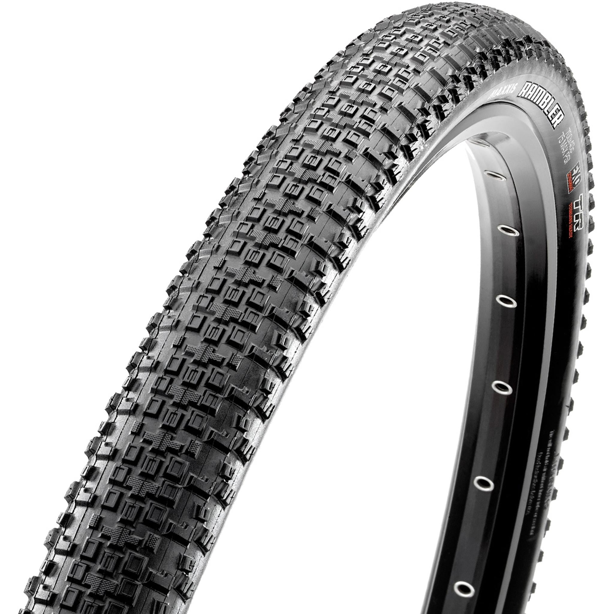 Maxxis Rambler EXO 60TPI Wire Bead MTB Tyre 700x45C Black