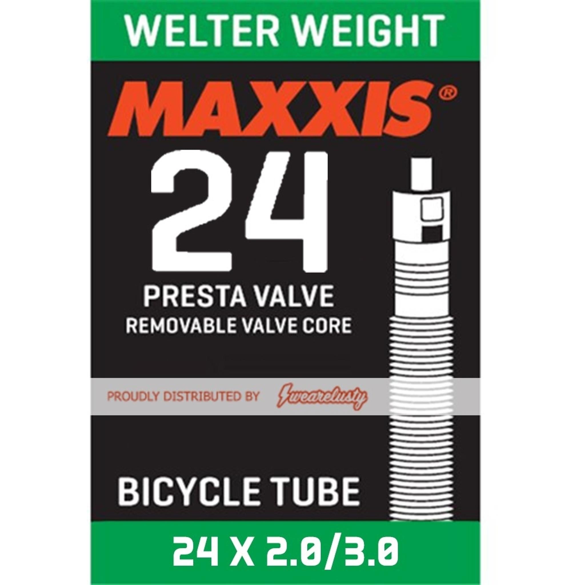 Maxxis Welter Weight Presta Valve Inner Tube 24 x 2.0-3.0'' 48mm