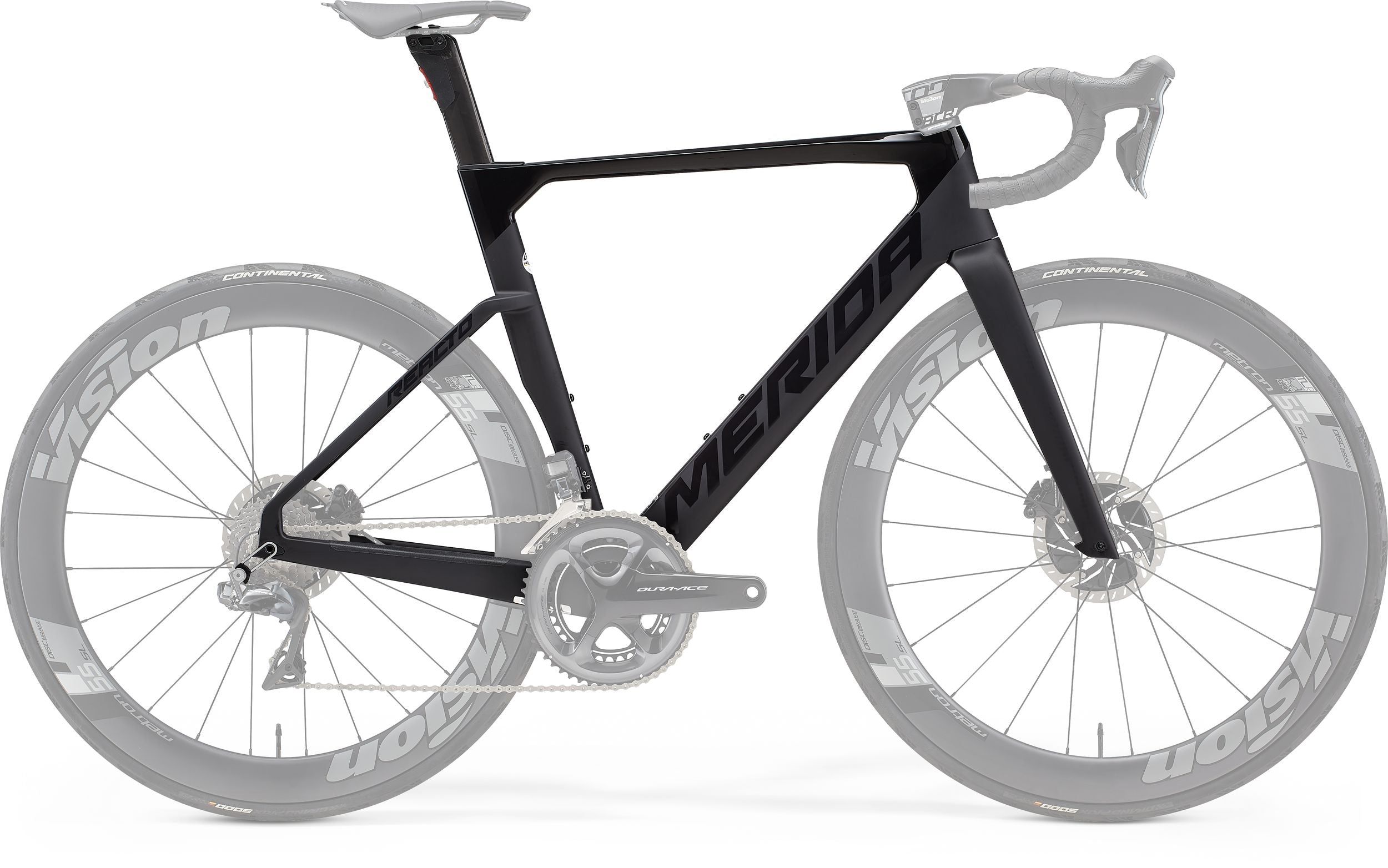 Merida Reacto Team Frameset Black 2022