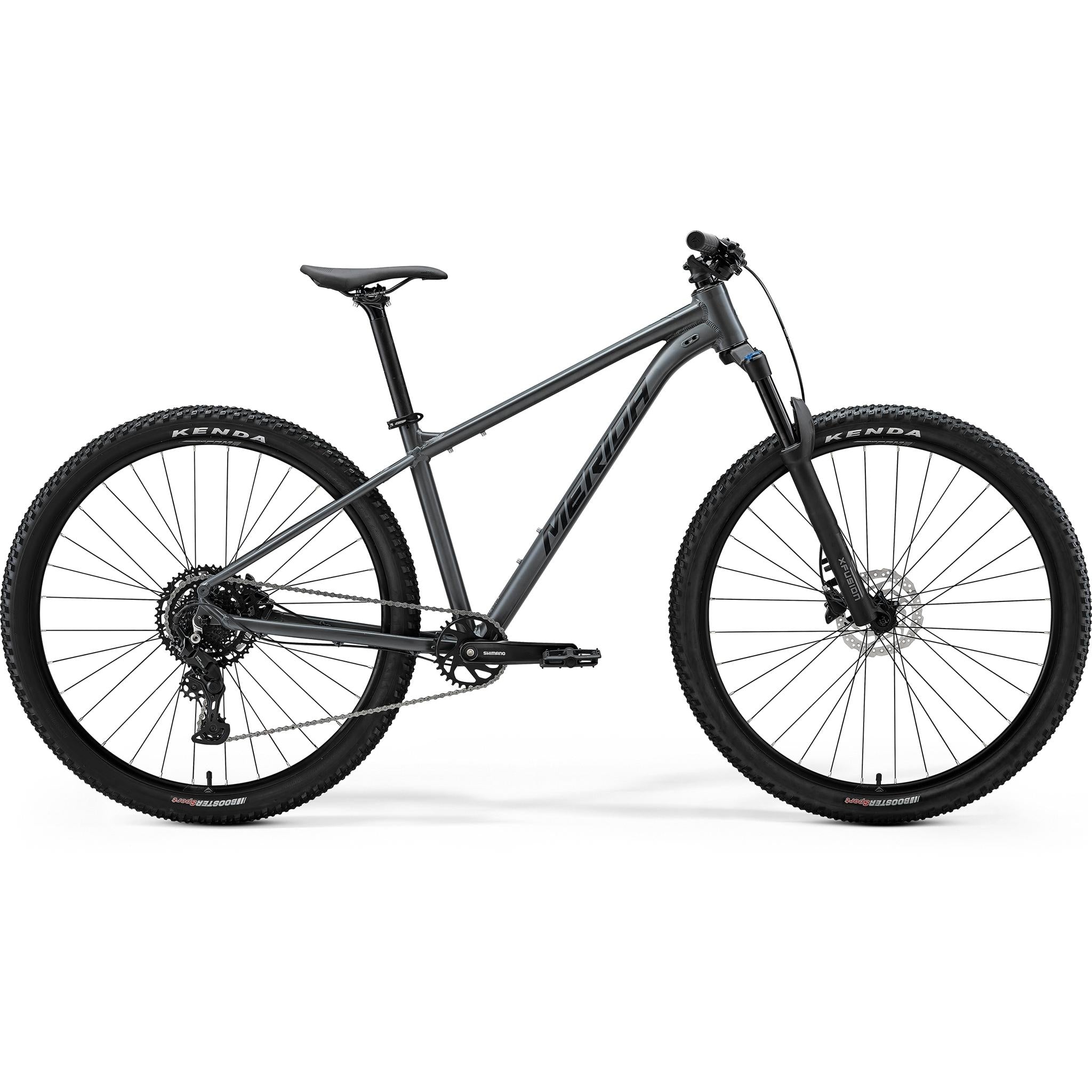 Merida Big.Nine 40 Hardtail Mountain Bike Silk Dark Grey/Black