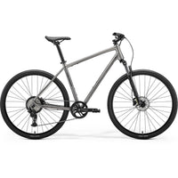 Merida Crossway 20 Hybrid Bike Warm Slate Grey/Black