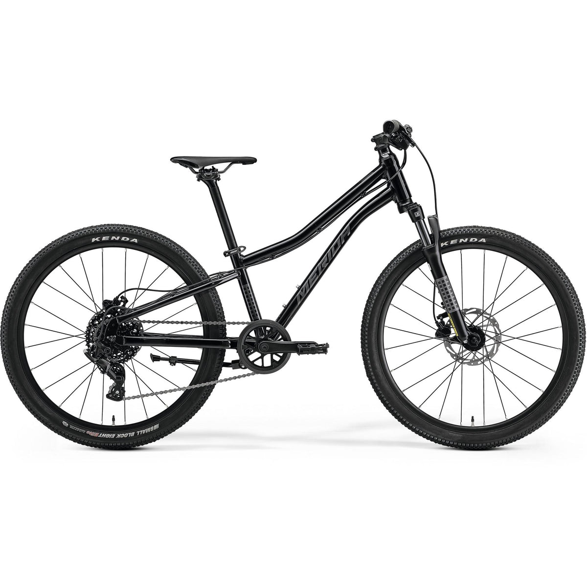 Merida Matts J24 Disc - 24'' Kids Bike Black/Silver