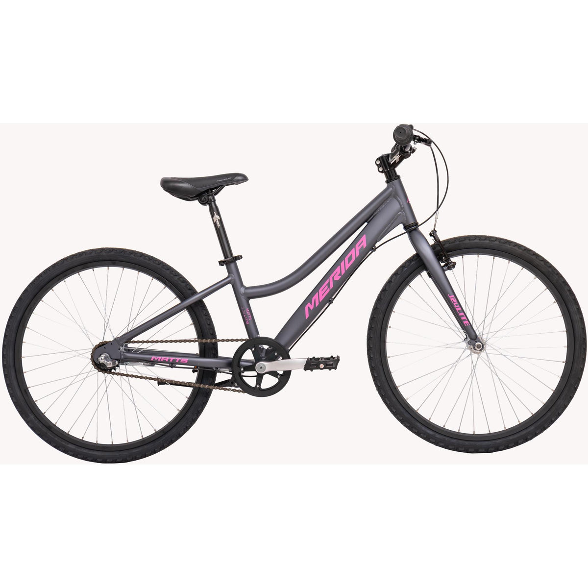 Merida Matts J24 Lite - 24'' Kids Bike Grey/Pink