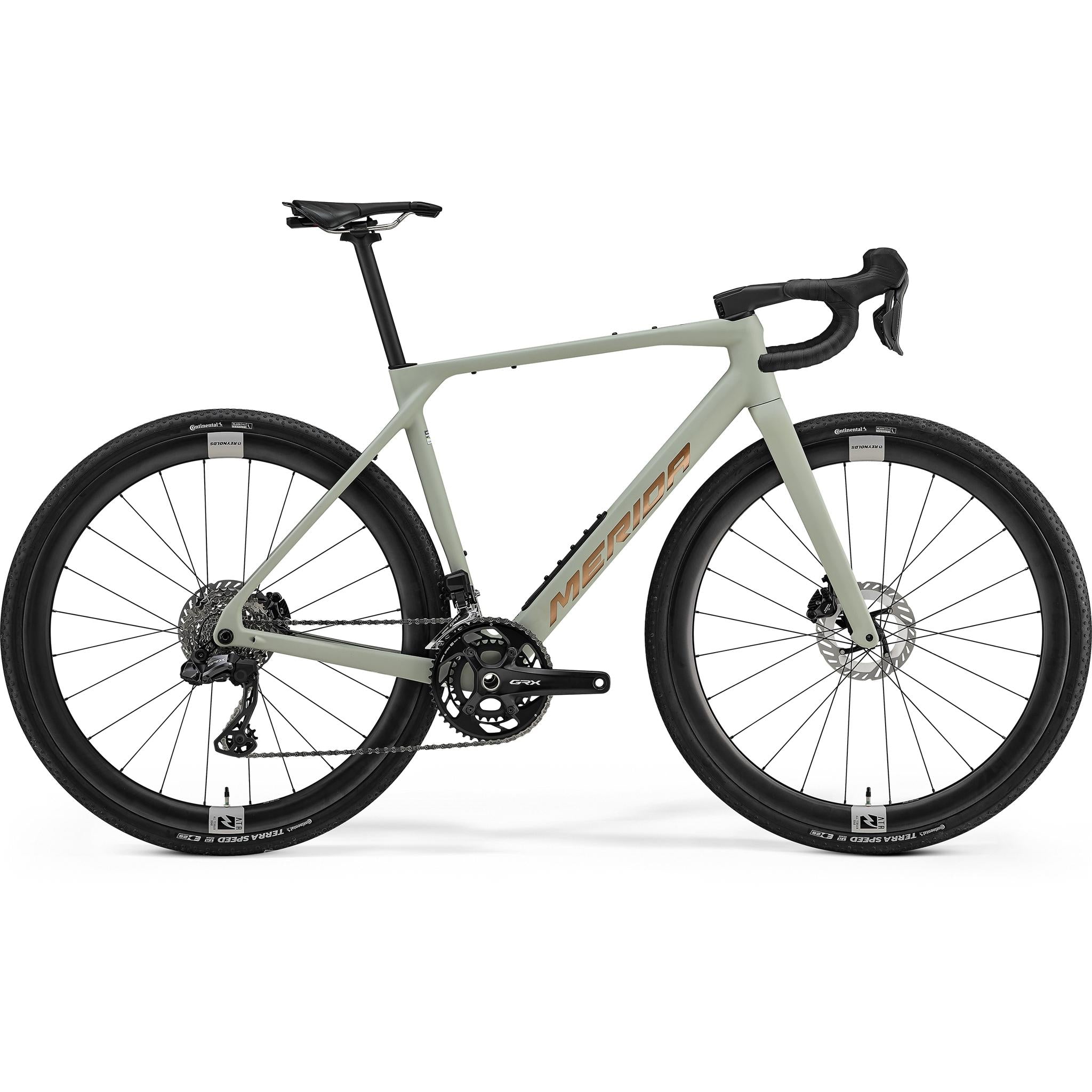 Merida Mission 7000 Gravel Race Bike Matte Early Moss Grey/Bronze