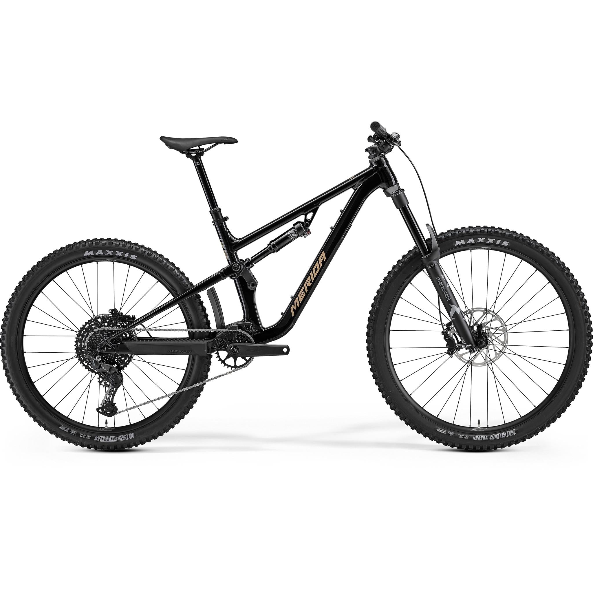 Merida One-Sixty 400 Enduro Bike Black/River Clay