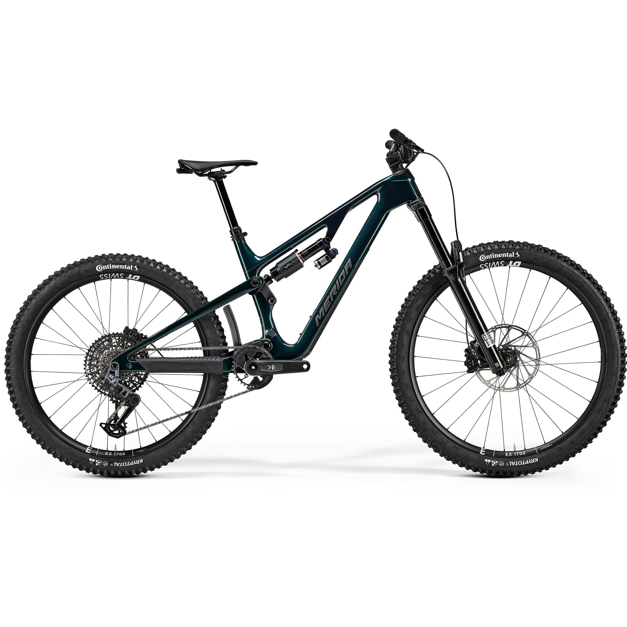 Merida One-Sixty 8000 Enduro Bike Halo Green/Grey