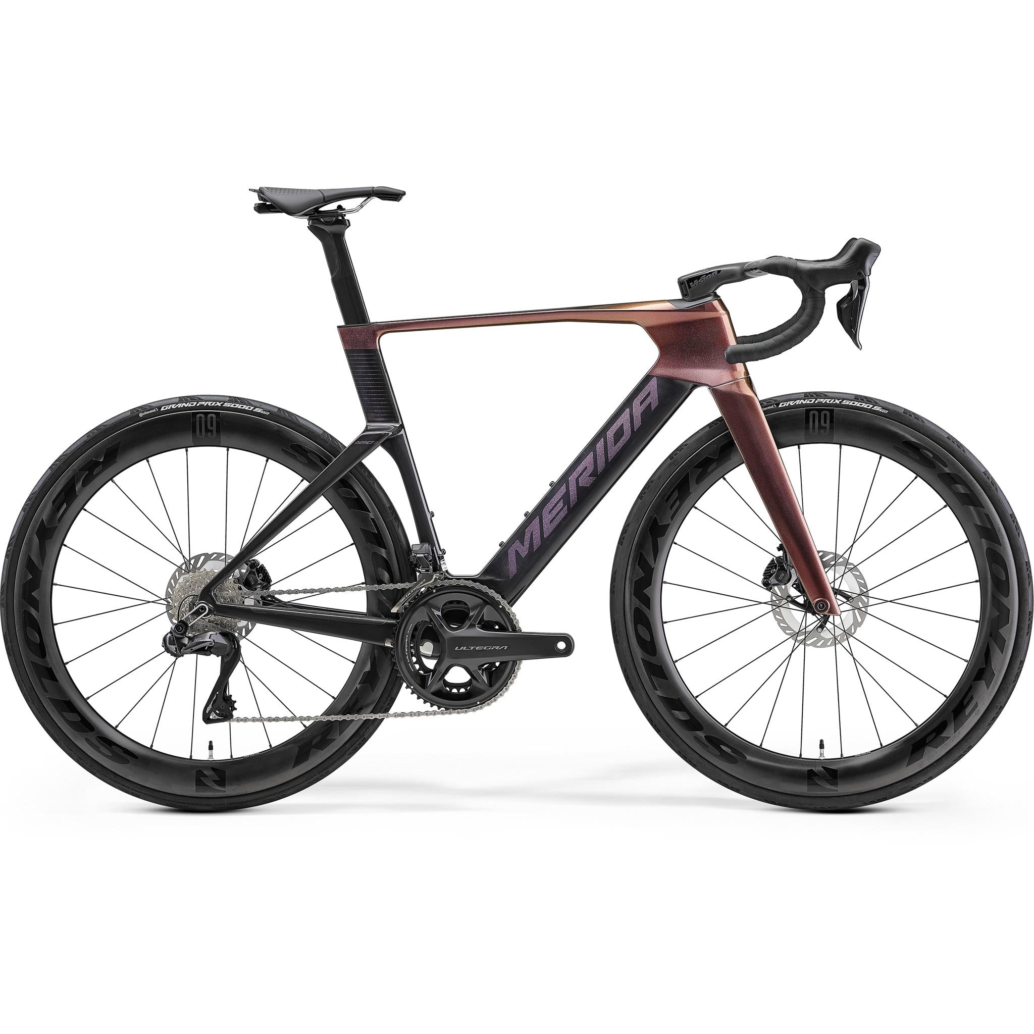 Merida Reacto 8000 Aero Road Bike Rainbow Purple