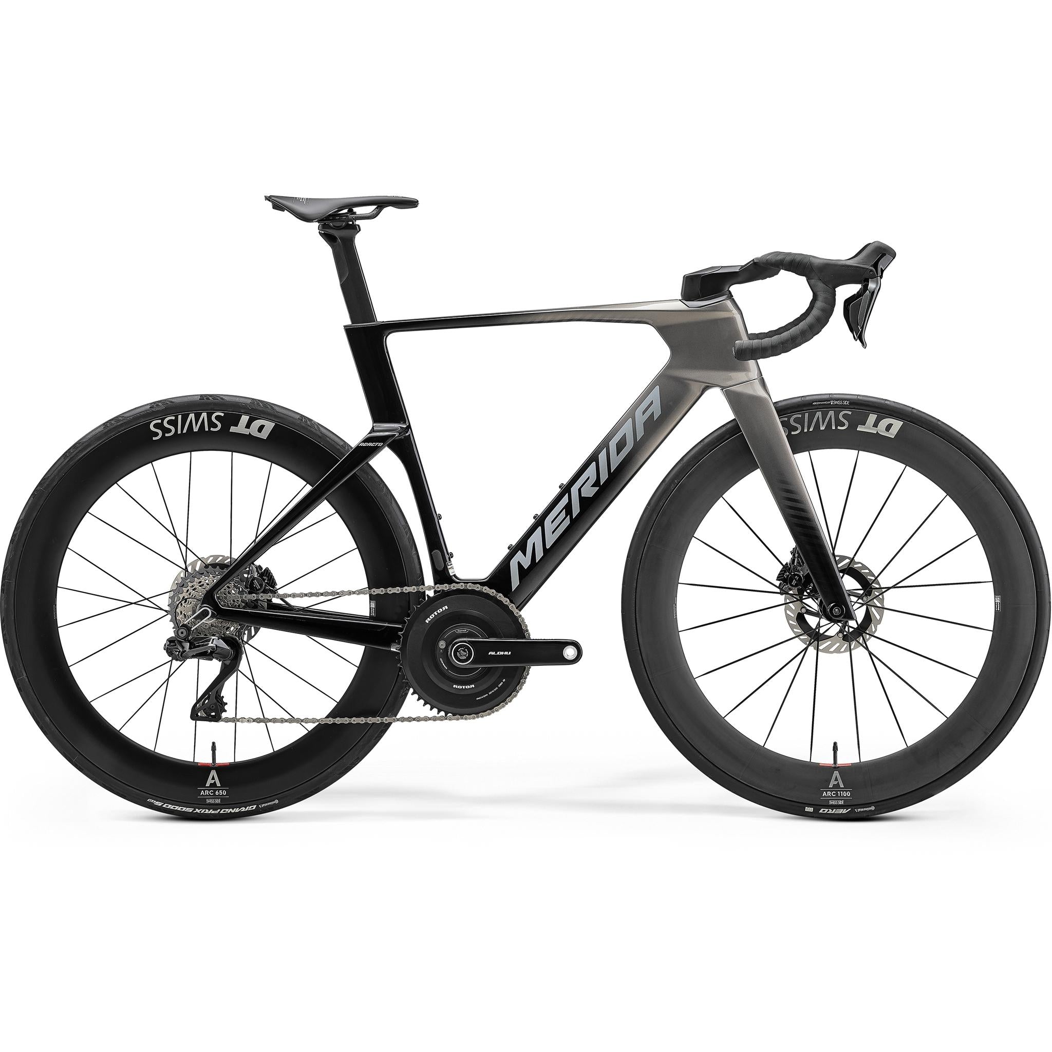 Merida Reacto One Aero Road Bike Slate Grey/Black