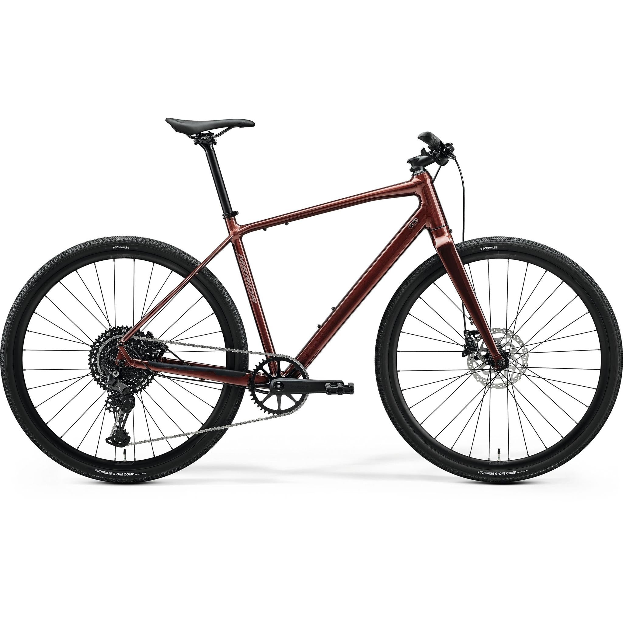 Merida Speeder 300 Flat Bar Road Bike Elegant Wildberry/Silver