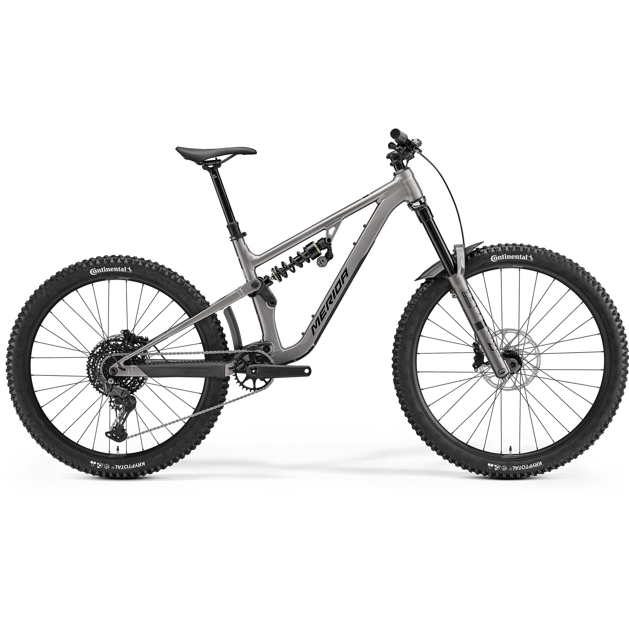 Merida eOne-Sixty 400 Electric Enduro Bike Gunmetal Grey/Black
