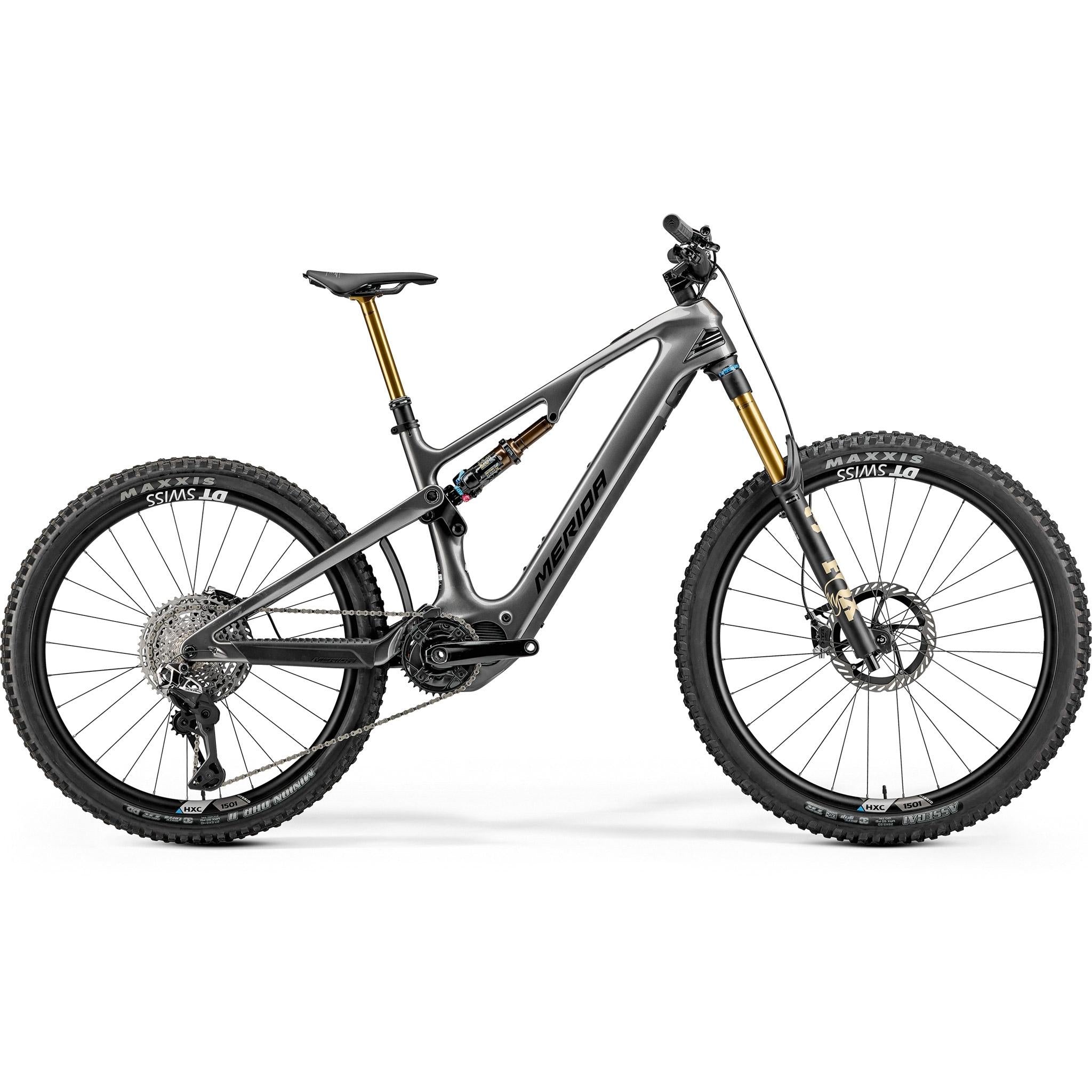 Merida eOne-Sixty Limited Electric Enduro Bike Gunmetal Grey/Black