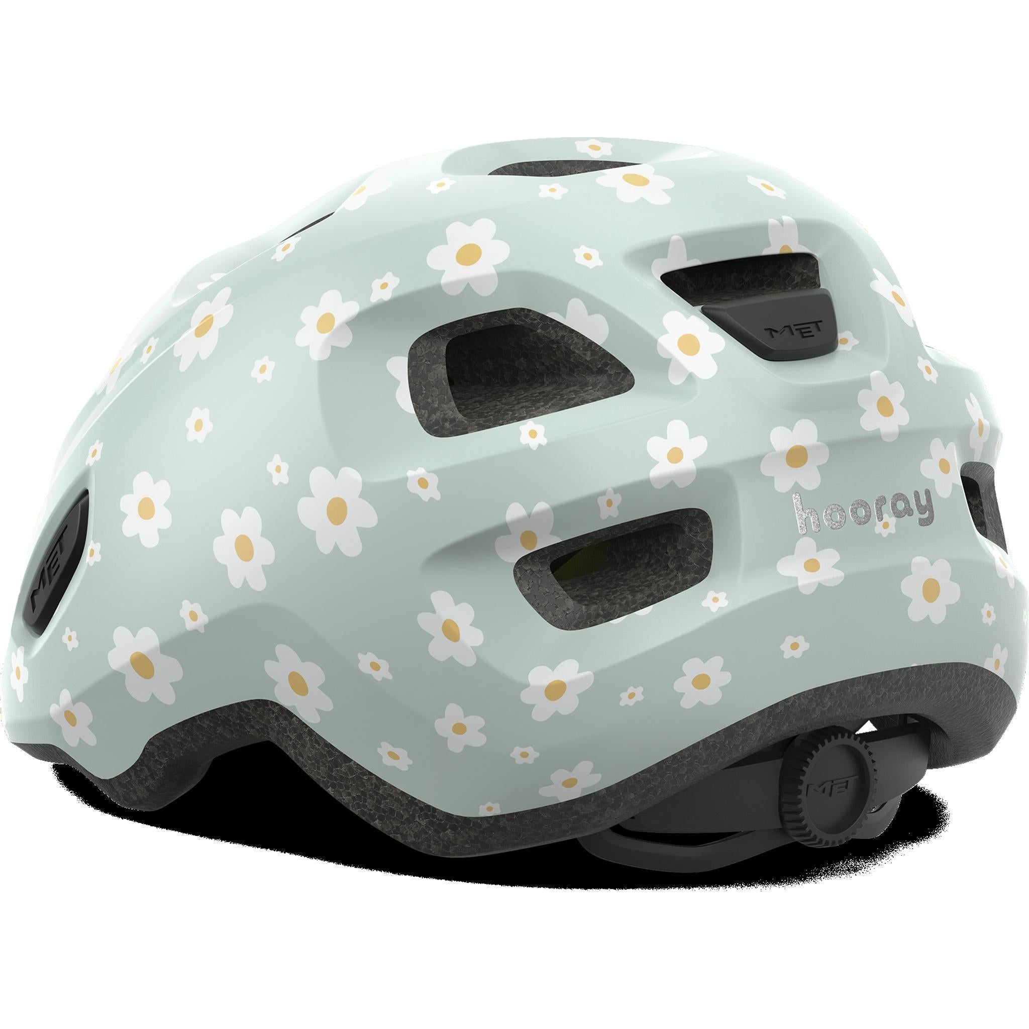 Met Hooray Kids Helmet Flowers