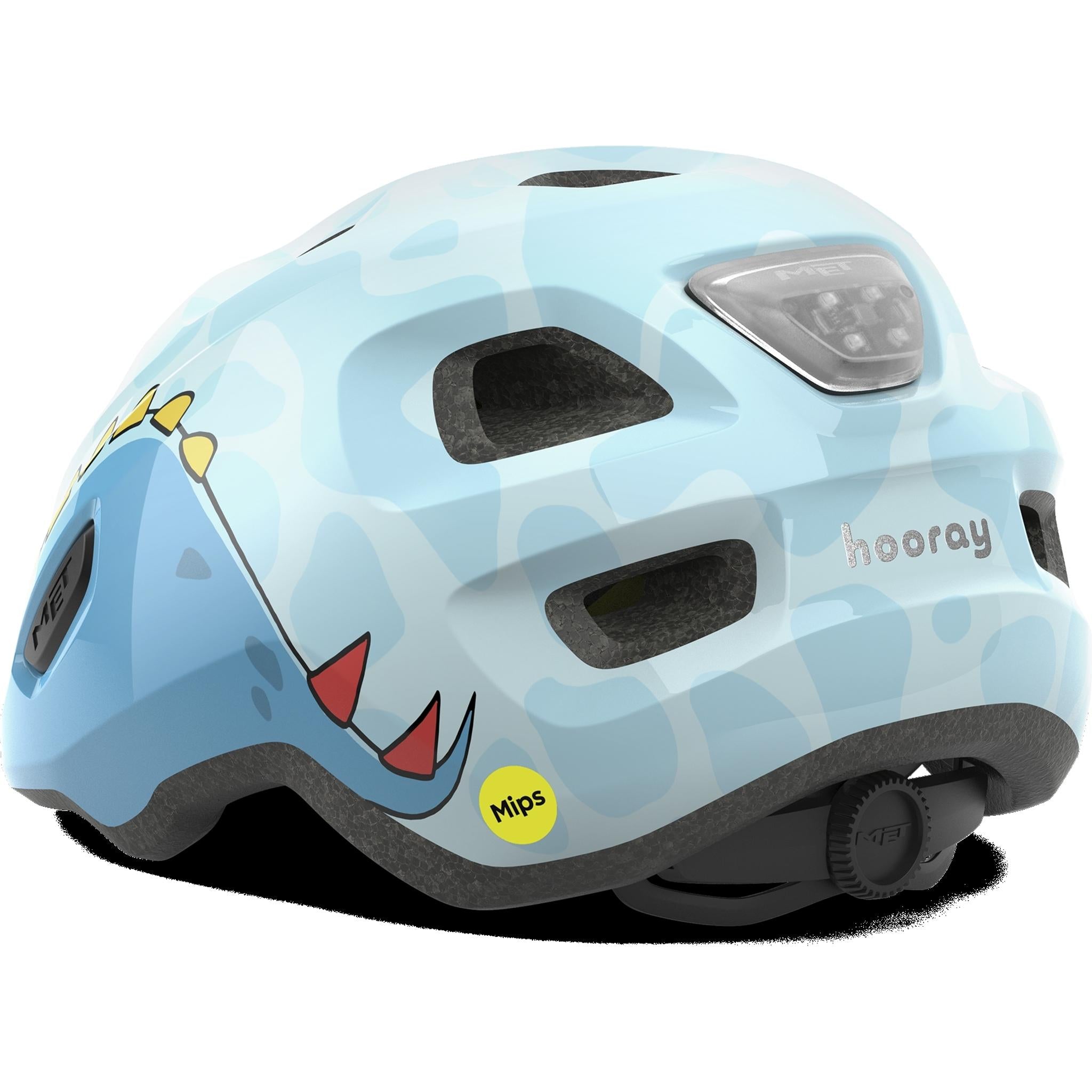Met Hooray MIPS Kids Helmet Blue Dino