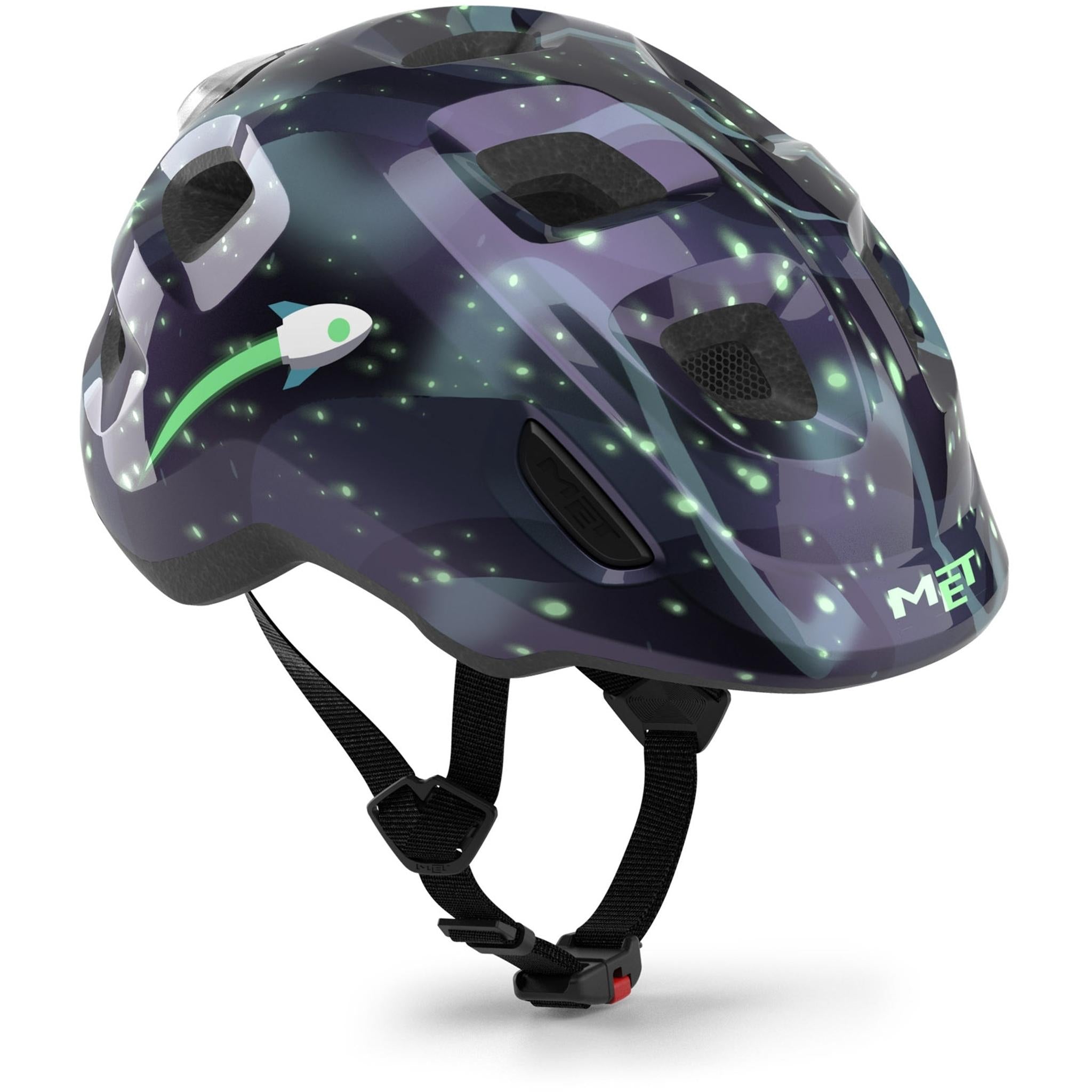 baby bike helmet australia Met Hooray MIPS Kids Helmet Space Glow in the Dark XS