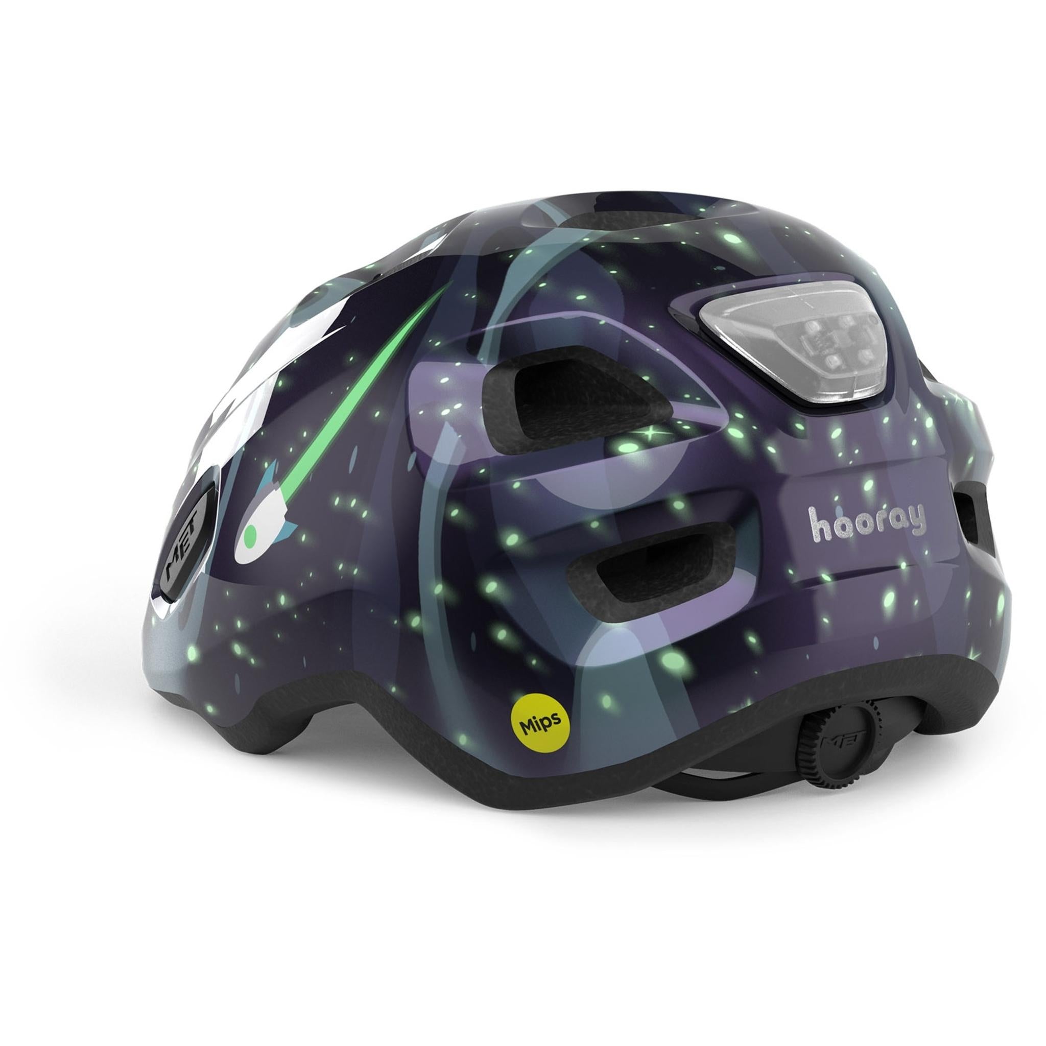Met Hooray MIPS Kids Helmet Space Glow in the Dark