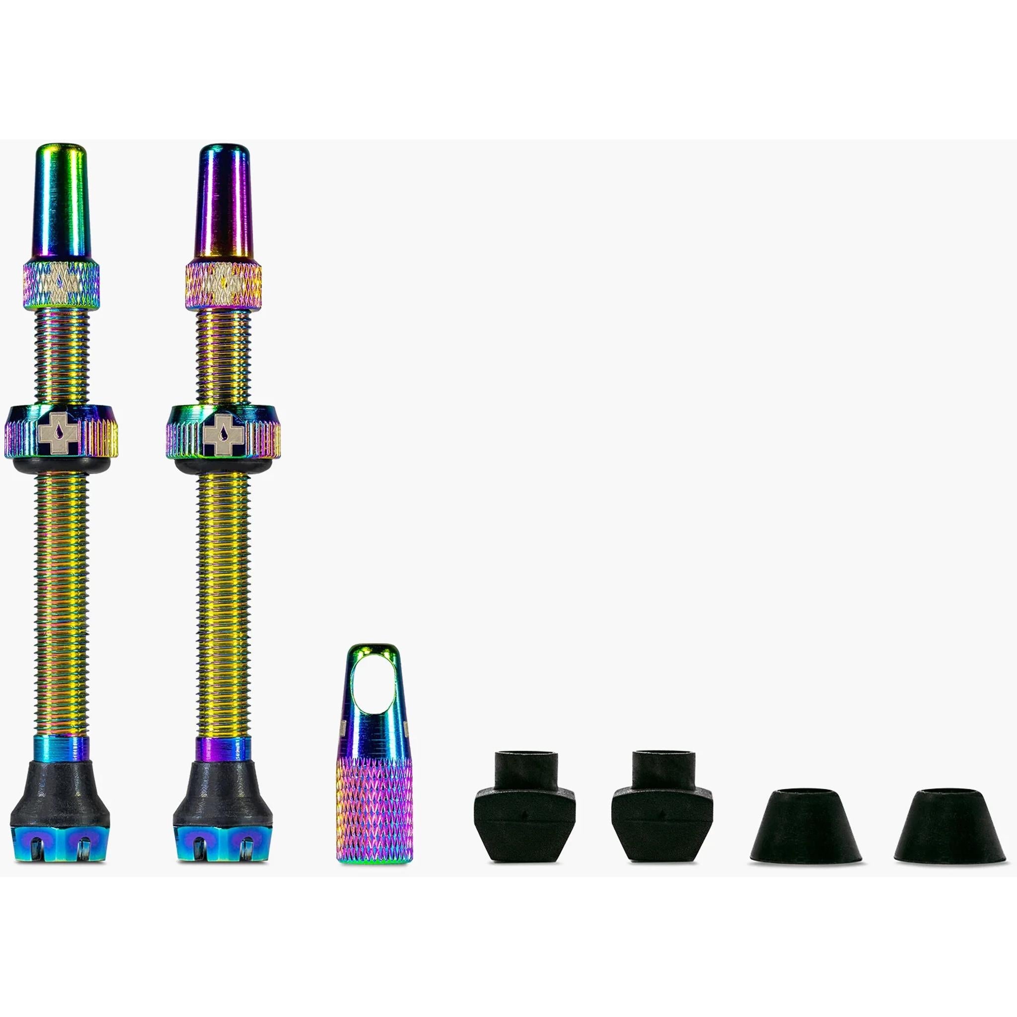 Muc-Off Tubeless Presta Valve Kit v2 60mm Iridescent