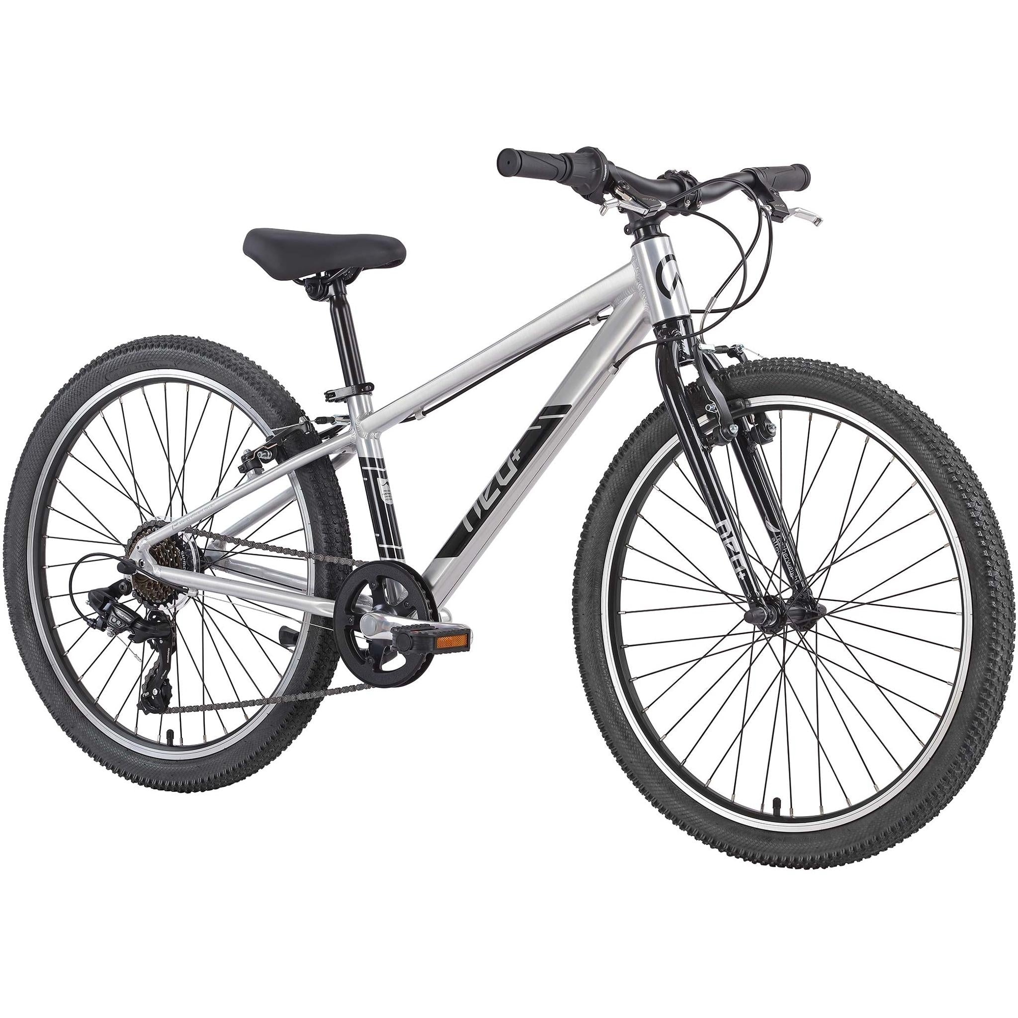 Neo+ 24'' Kids Bike 7-Speed Brushed Alloy