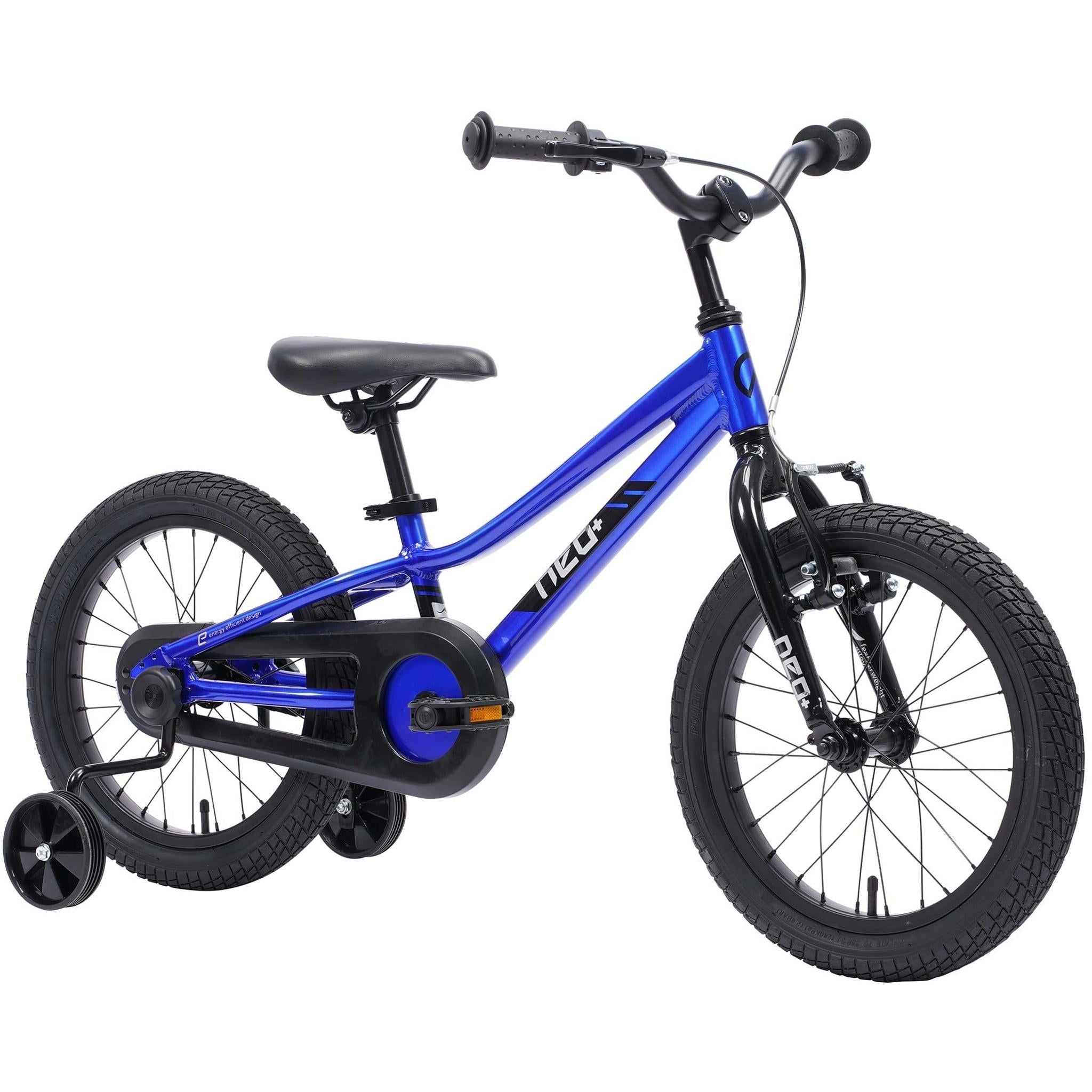 Neo+ 16'' Kids Bike Chrome Blue
