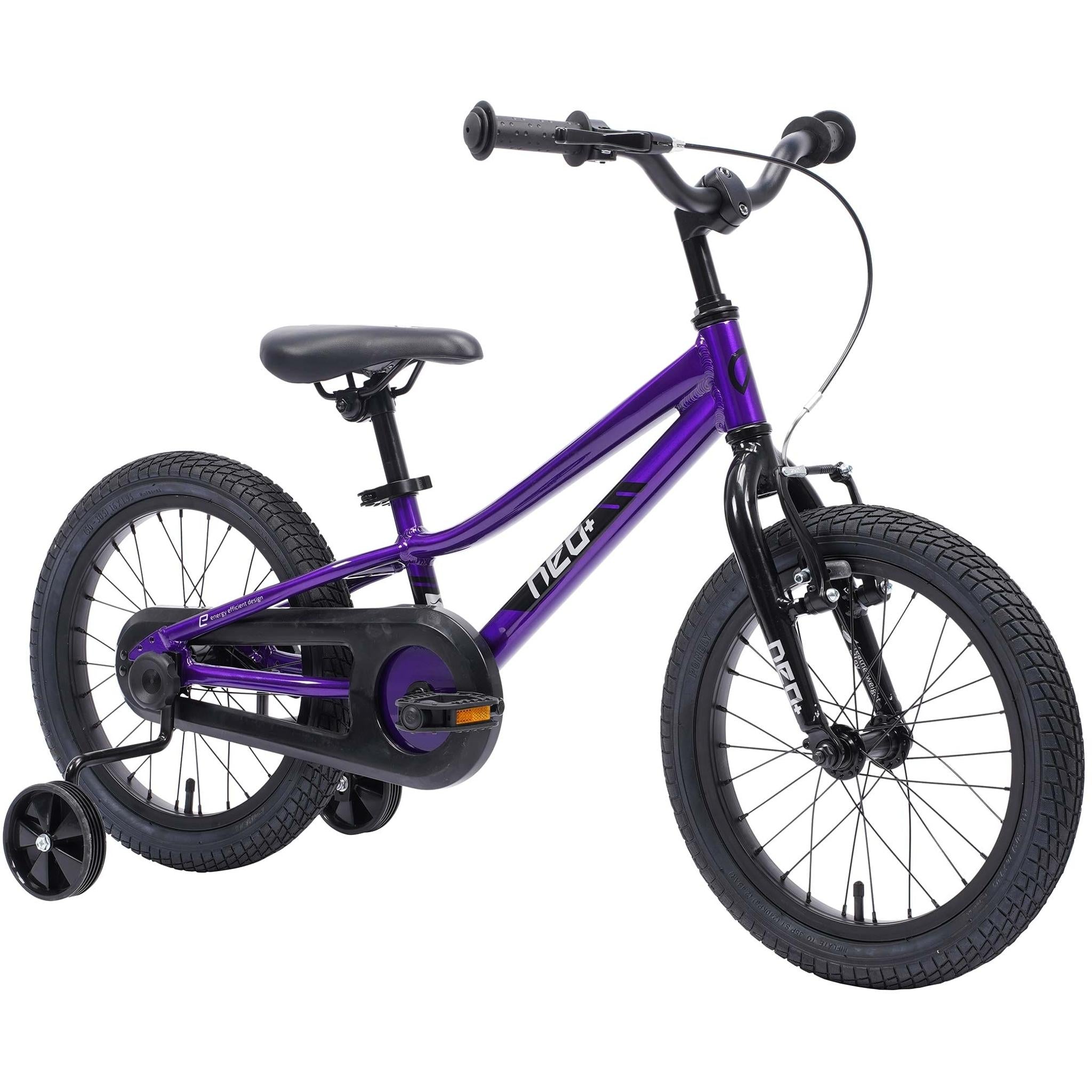 Neo+ 16'' Kids Bike Chrome Purple