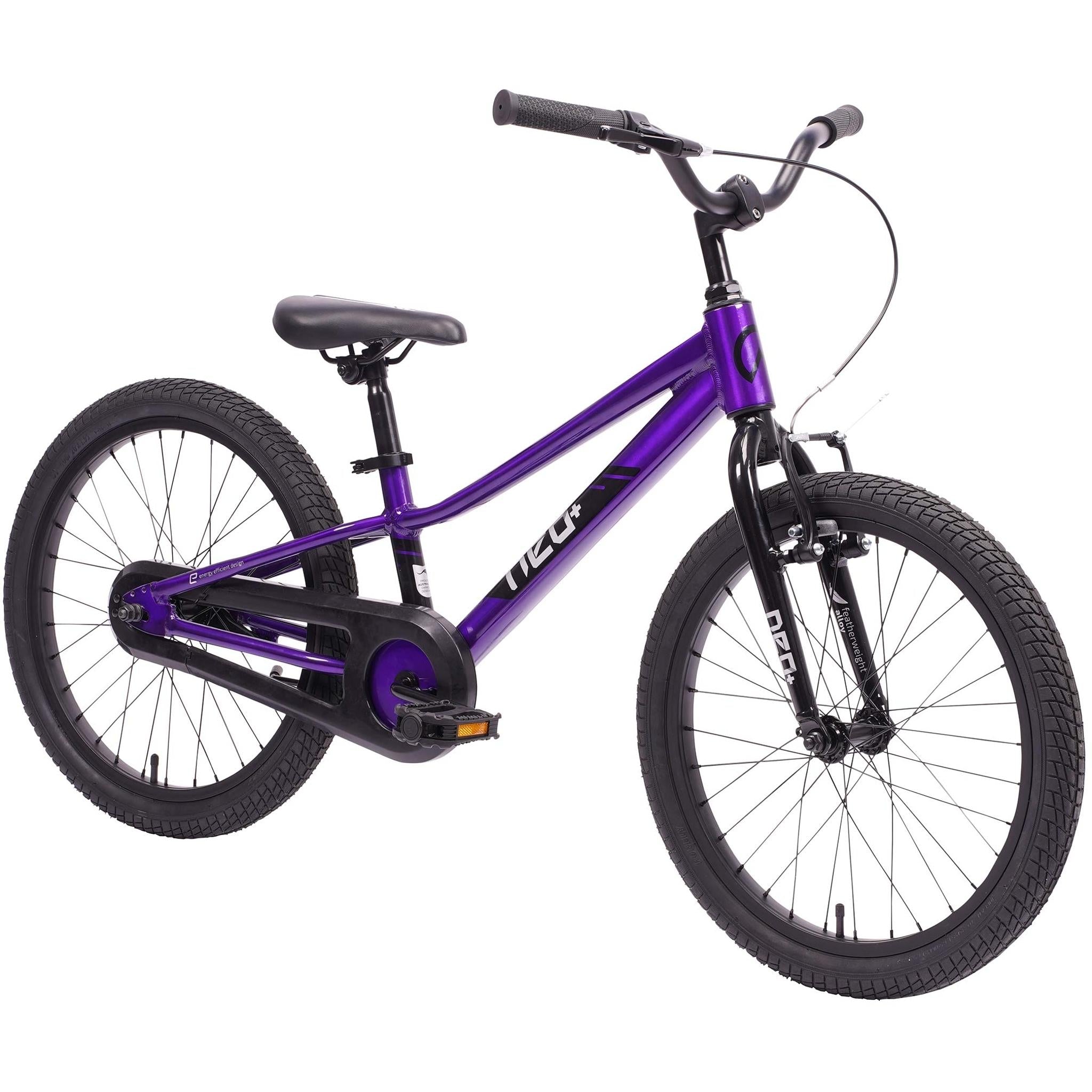 Neo+ 20'' Kids Bike Chrome Purple
