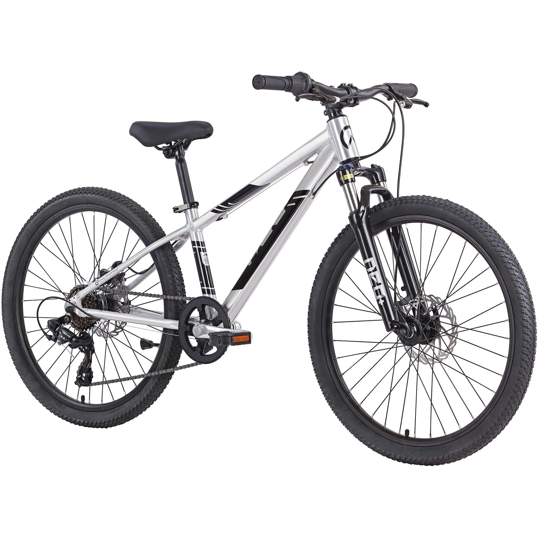 Neo Disc+ 24'' Kids Bike 7-Speed Brushed Alloy
