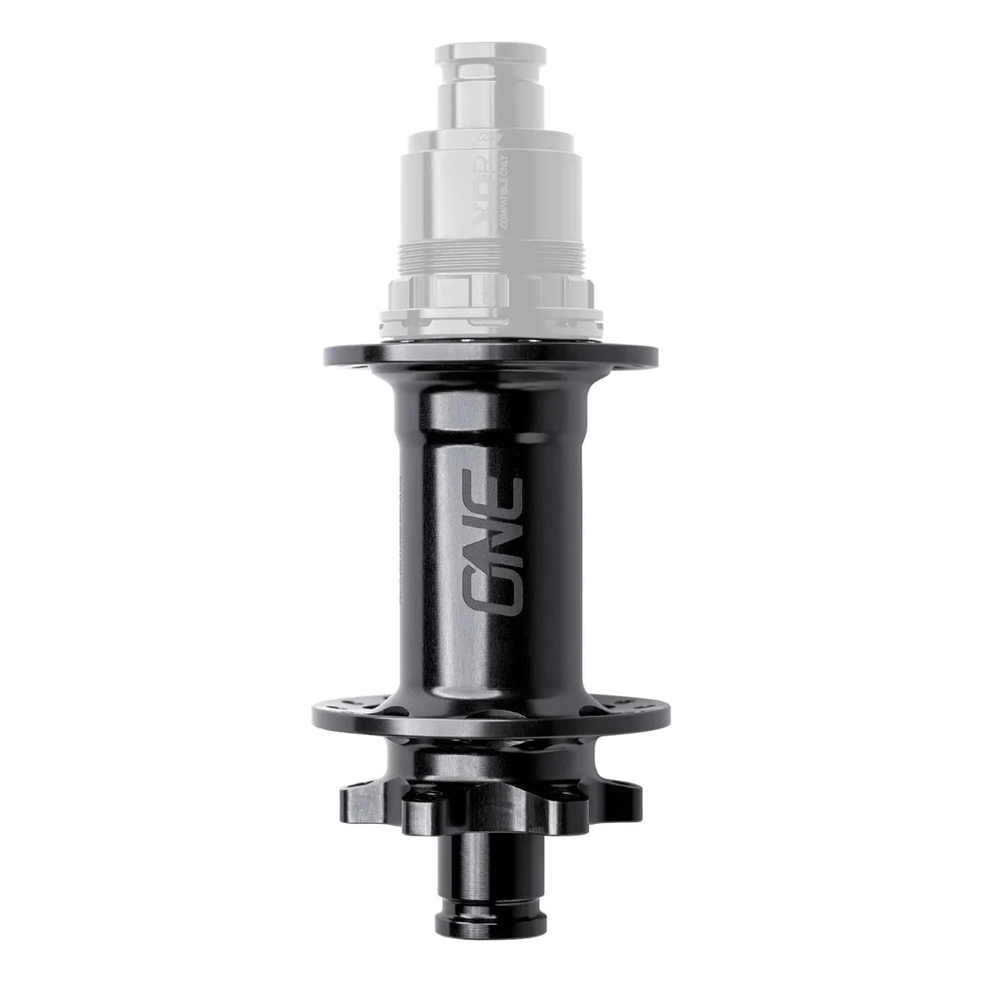 OneUp Components Rear Hub Boost 148 x 12mm 6B 32H Black (Freehub Not Included)