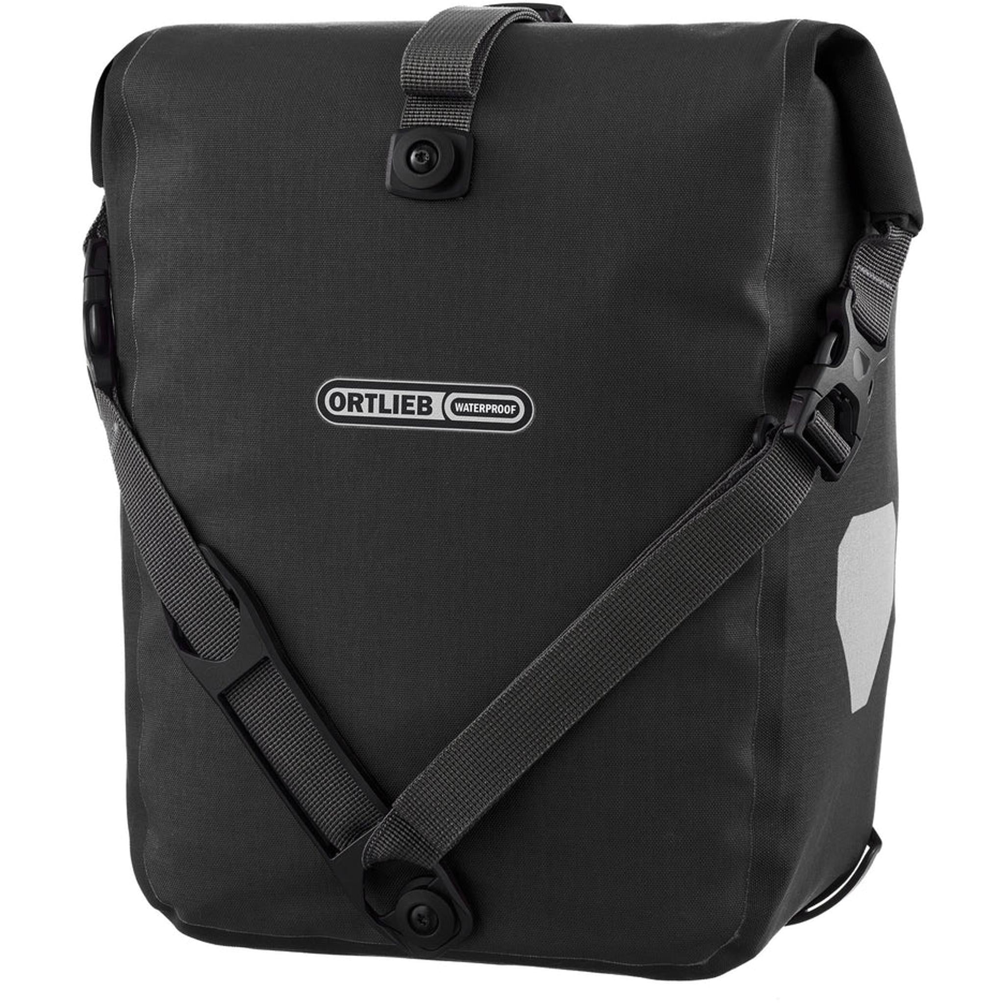 Ortlieb Sport-Roller Plus Waterproof Pannier Bag 14.5L Granite Black
