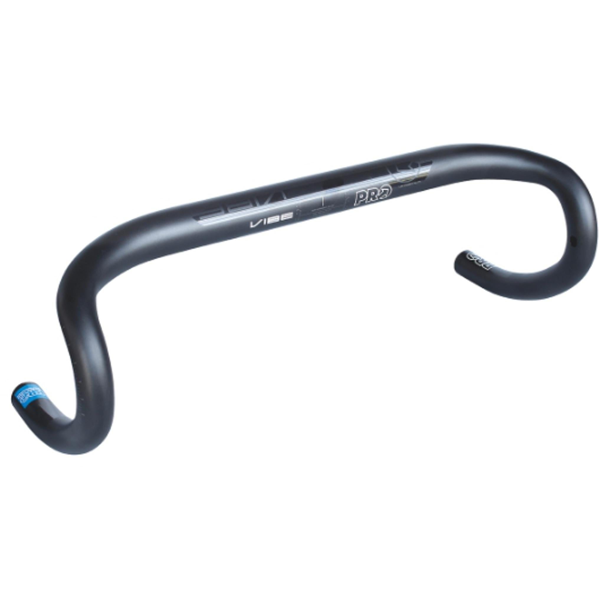 PRO Vibe Compact Alloy Road Handlebar 38/31.8mm Black